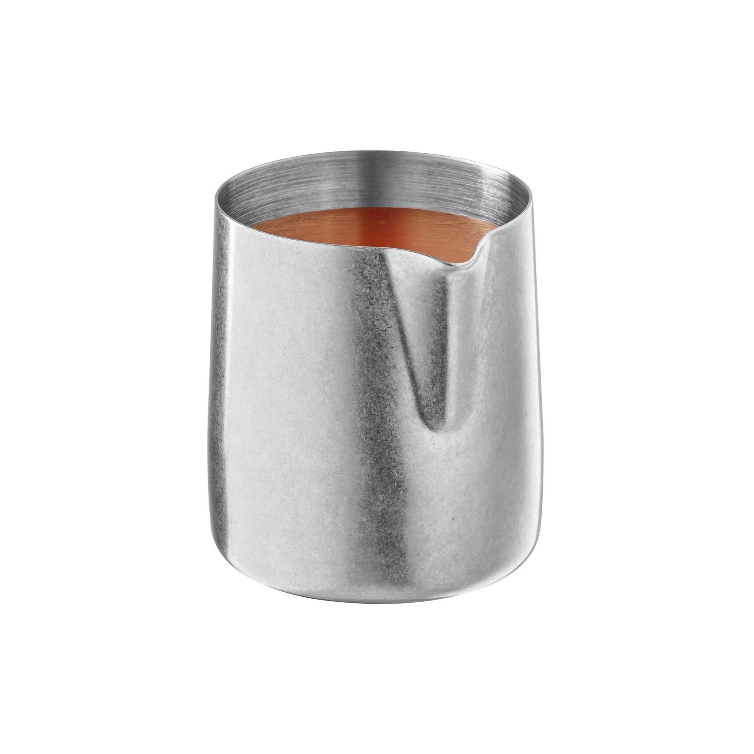 APS Milchkännchen »Gießer "FLOW", 150 ml, Ø 6 cm, Höhe 6,5 cm«, 0,15 l, (1 St.), gebürsteter Edelstahl 18/8, PVD-beschichtet, Vintage-Look