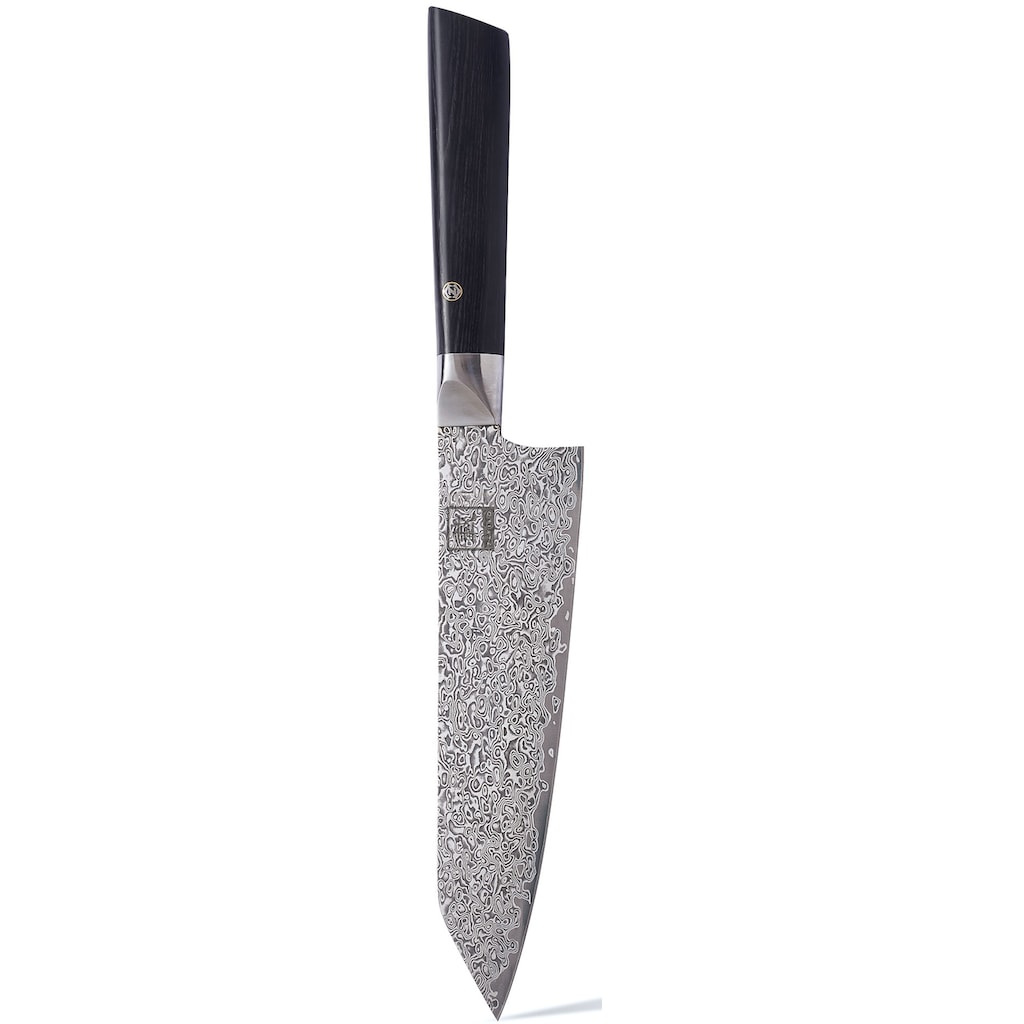 ZAYIKO Damastmesser »Black Edition«, (1 tlg.)