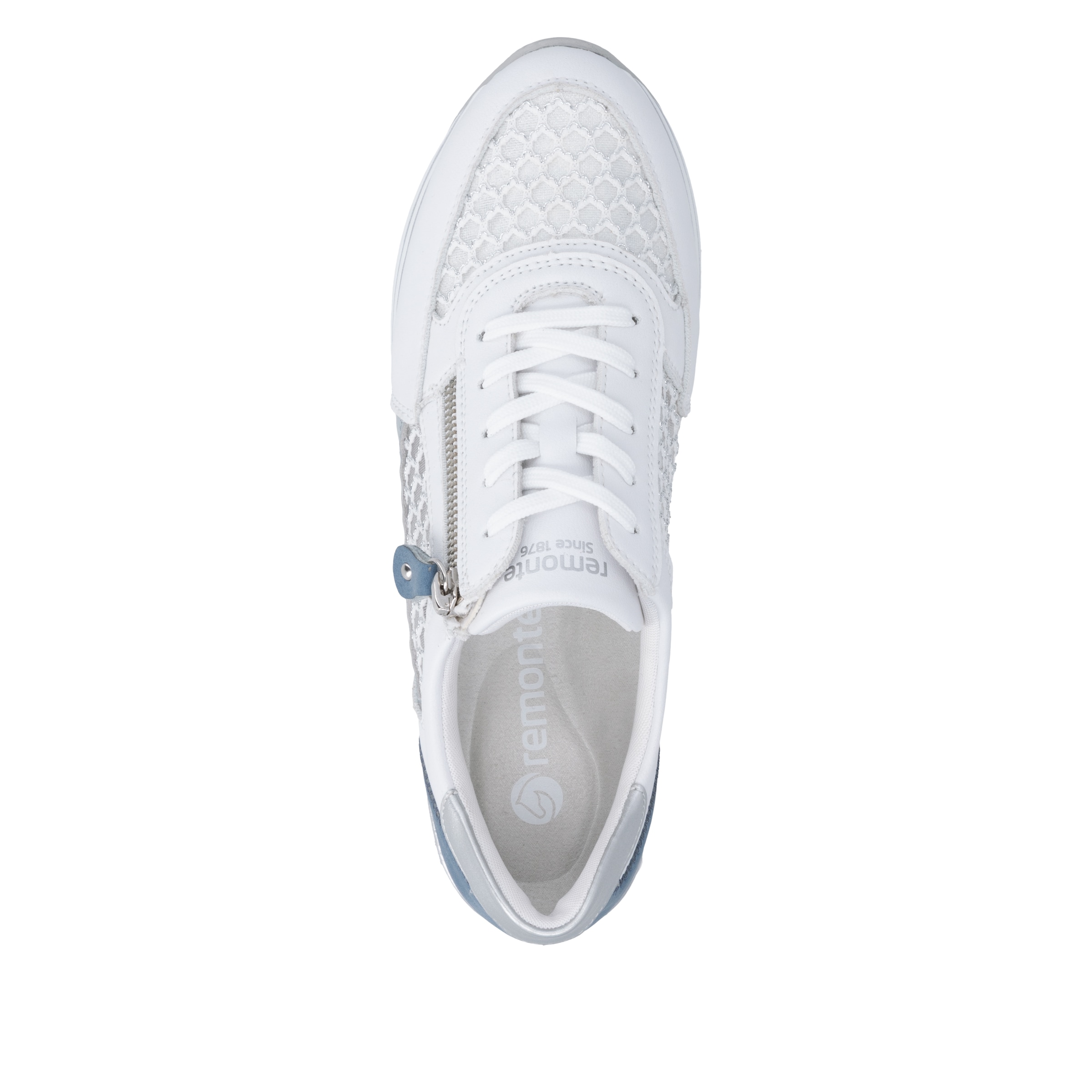 Remonte Plateausneaker  , Freiezitschuh, Halbschuh, Schnürschuh, vegan, Kontrastbesatz