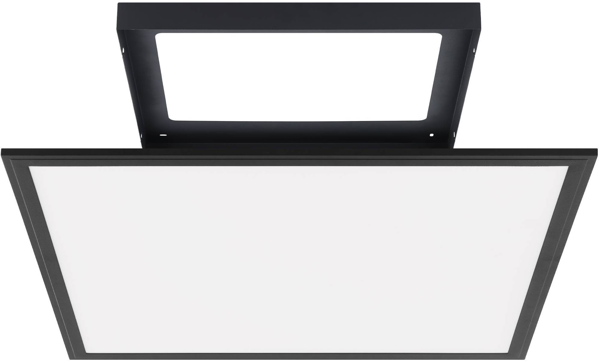 EGLO Deckenleuchte »SALOBRENA-Z« LED-Modul 1 Stk. warmweiß - kaltweiß App/Sprachsteuerung Alexa, 59,5x59,5x5cm, exkl. Fernbedienung