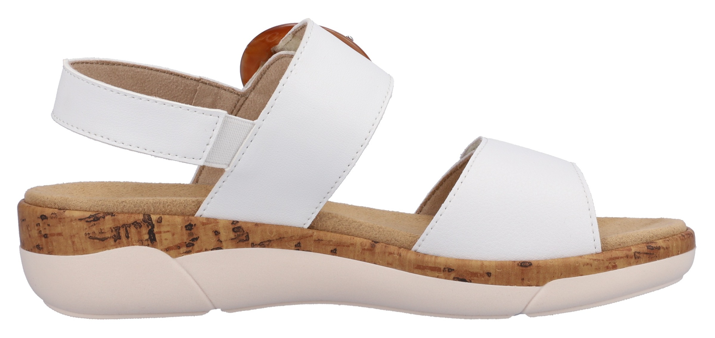 Remonte Keilsandalette  Sommerschuh, Riemchensandale, praktische Klettverschlüsse