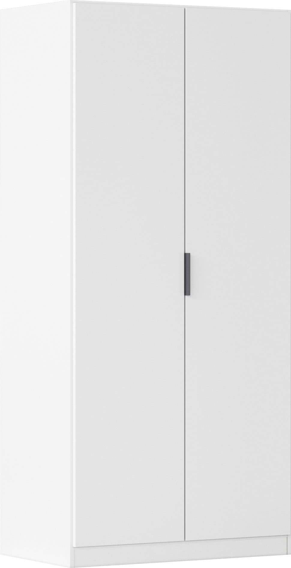 rauch Kleiderschrank »Drehtürenschrank Schrank Garderobe Ankleide Schlafzimmer LAGOA« in 3 verschiedenen Ausstattungen BASIC/CLASSIC/PREMIUM,  moderne Kantengriffe aus Metall, optional mit Aufsatz MADE IN GERMANY