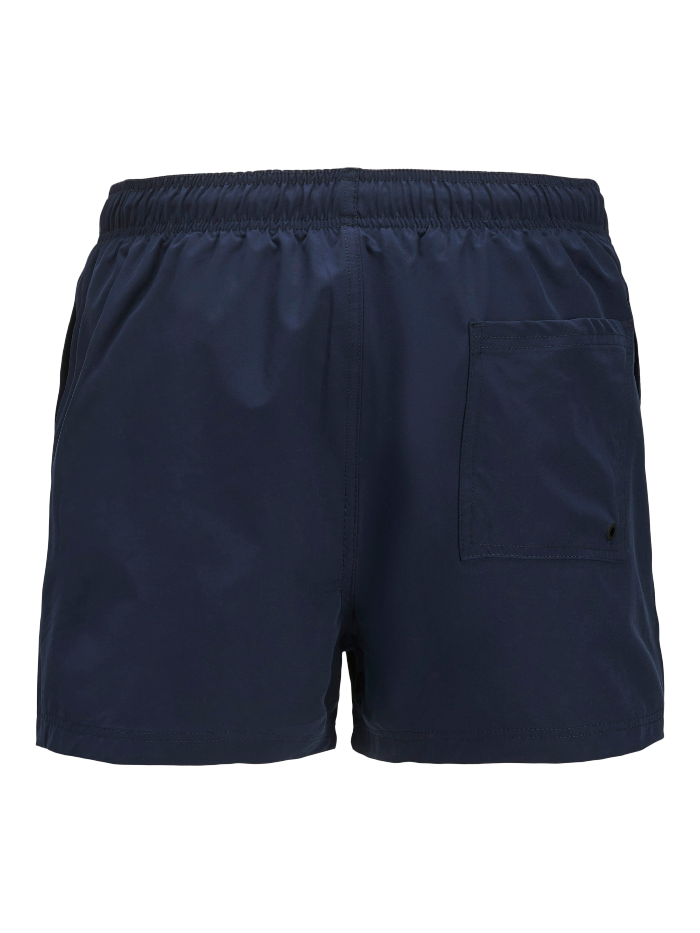 Jack & Jones Badeshorts »JPSTMAUI  Badeshort mit elastischem Bund und normalem Schnitt« unifarben, modisch, slim fit, Polyester