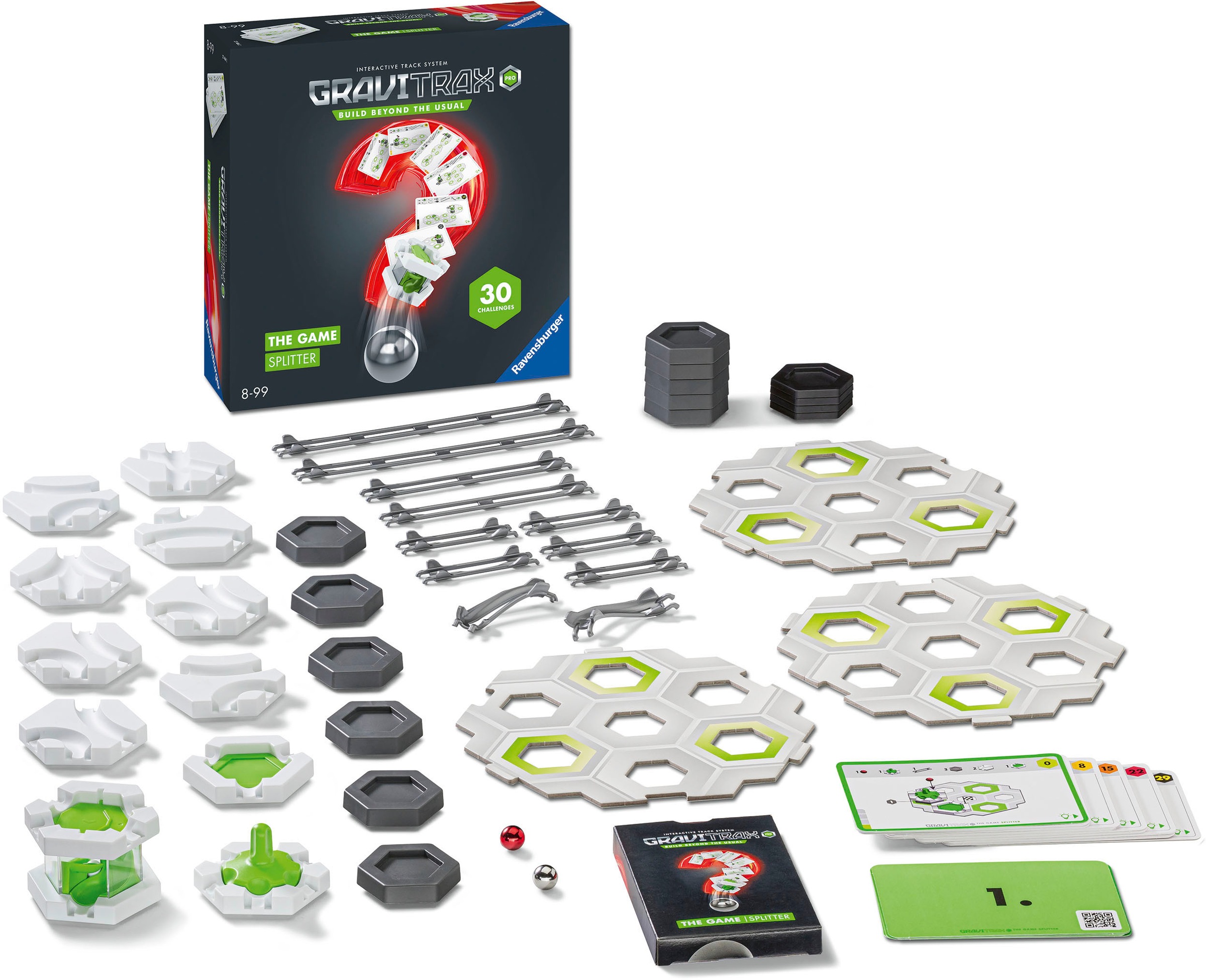 Ravensburger Kugelbahn-Bausatz »GraviTrax PRO The Game Splitter«, Made in Europe