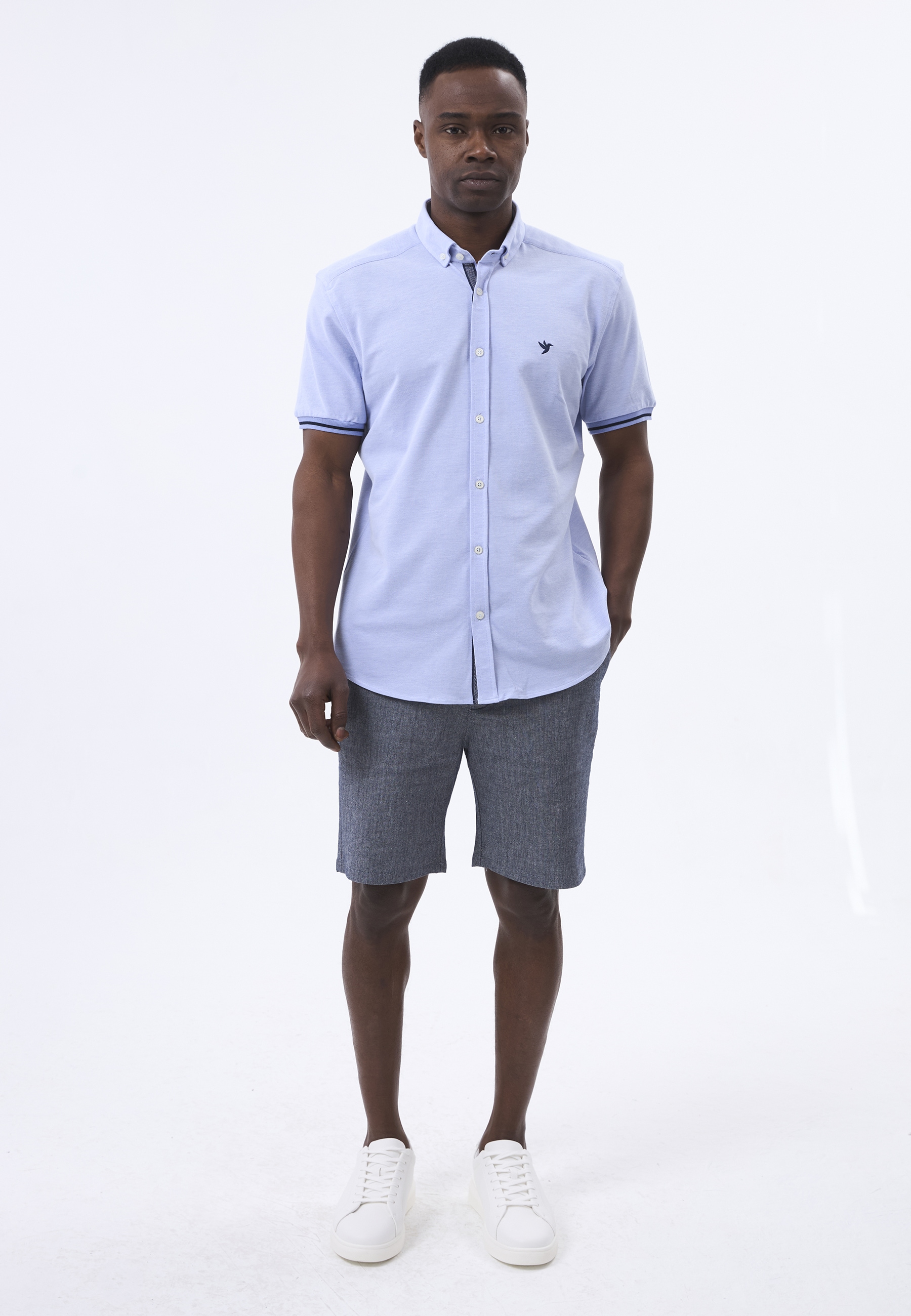 Felix Hardy Langarmhemd »Basic Shirt«