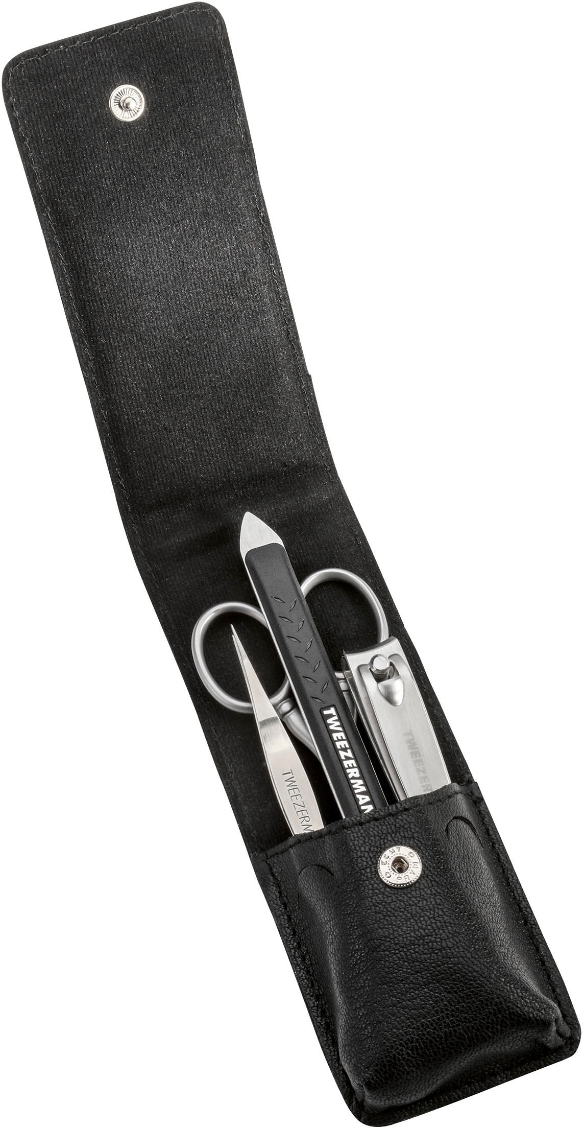 TWEEZERMAN Nagelknipser-Set »GEAR Essential Grooming Kit«, (4 tlg.), für  Herren auf Raten bestellen | Nageletuis