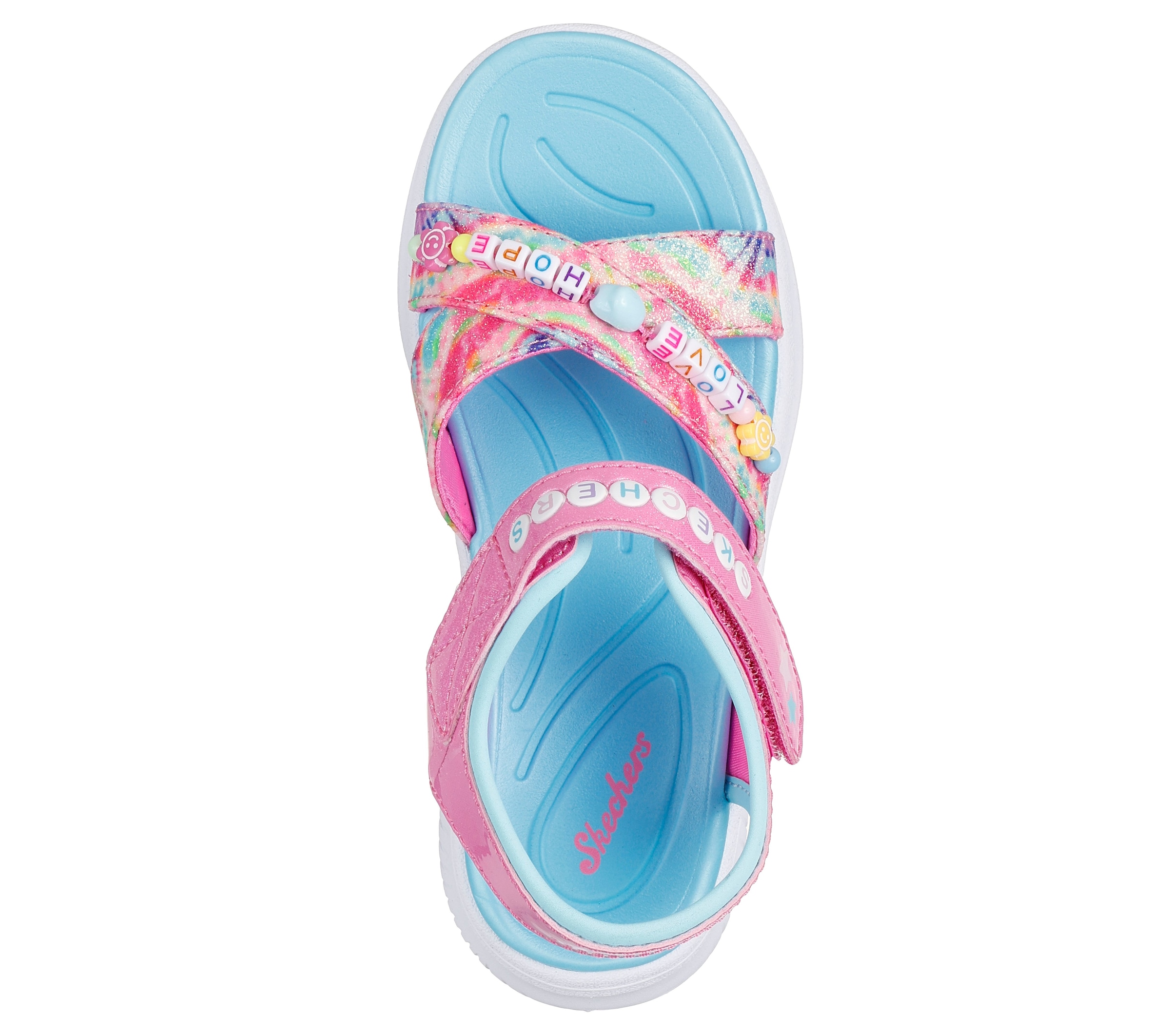 Skechers Sandale »JUMPSTERS SANDAL«  Sommerschuh mit Klettverschluss, Größenschablone zum Download