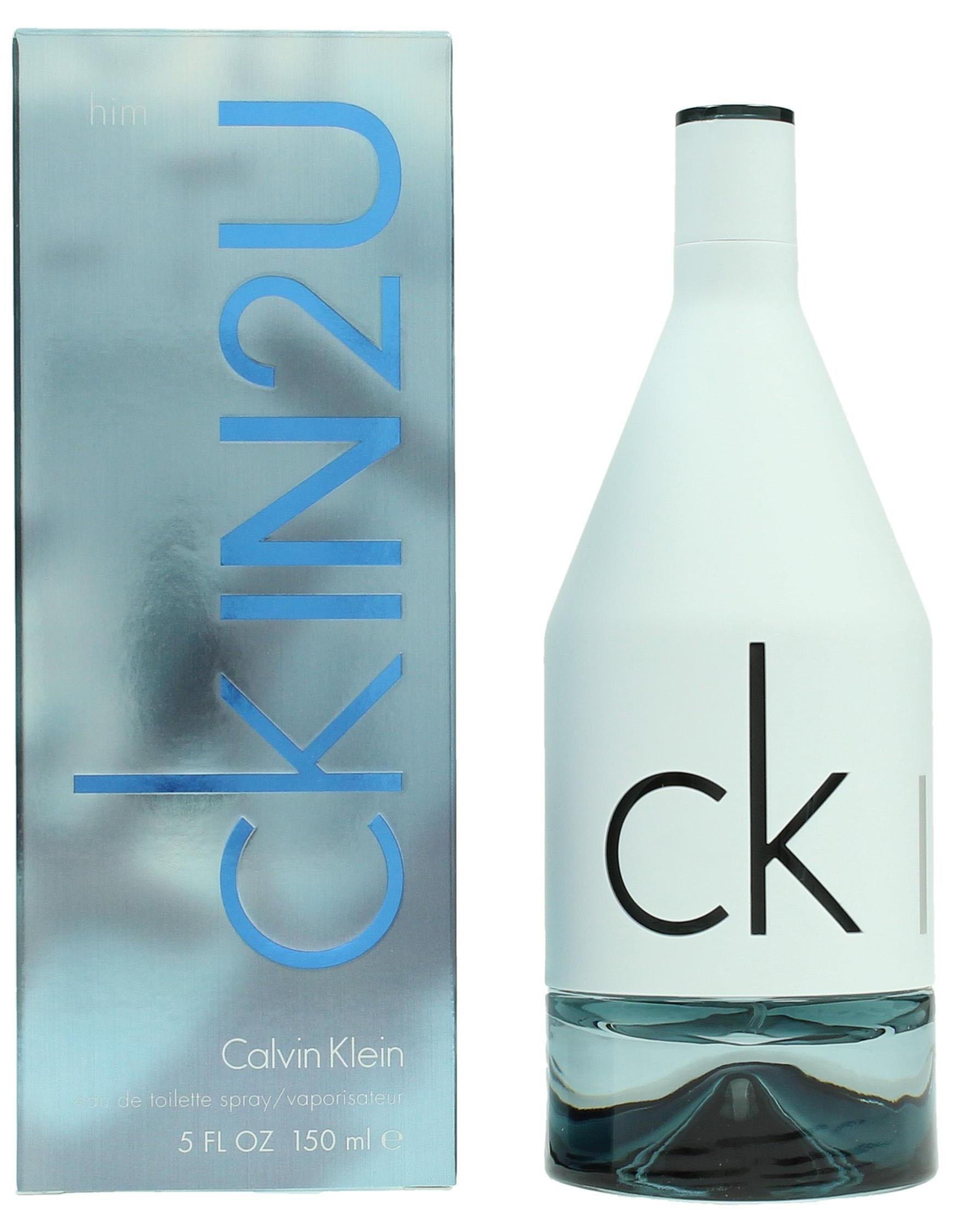 Calvin Klein Eau de Toilette »CK IN2U«, Orientalisch-holziger Herrenduft mit Zitrone, Kakao, Pfeffer, Vetiver.