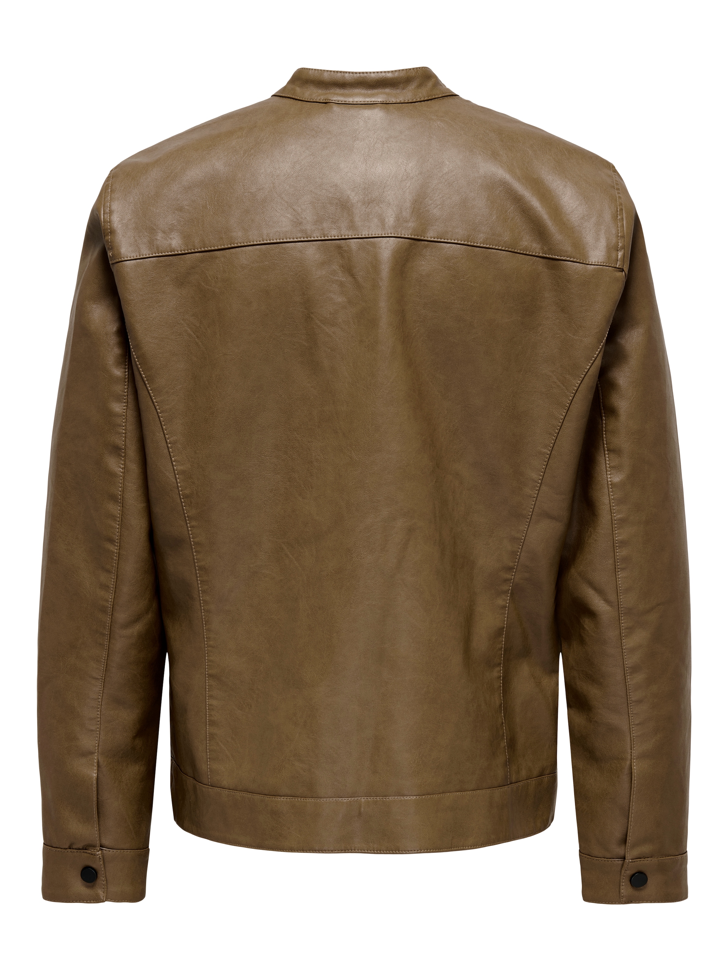 ONLY & SONS Bikerjacke »ONSMIKE PU RACER JACKET OTW VD NOOS«