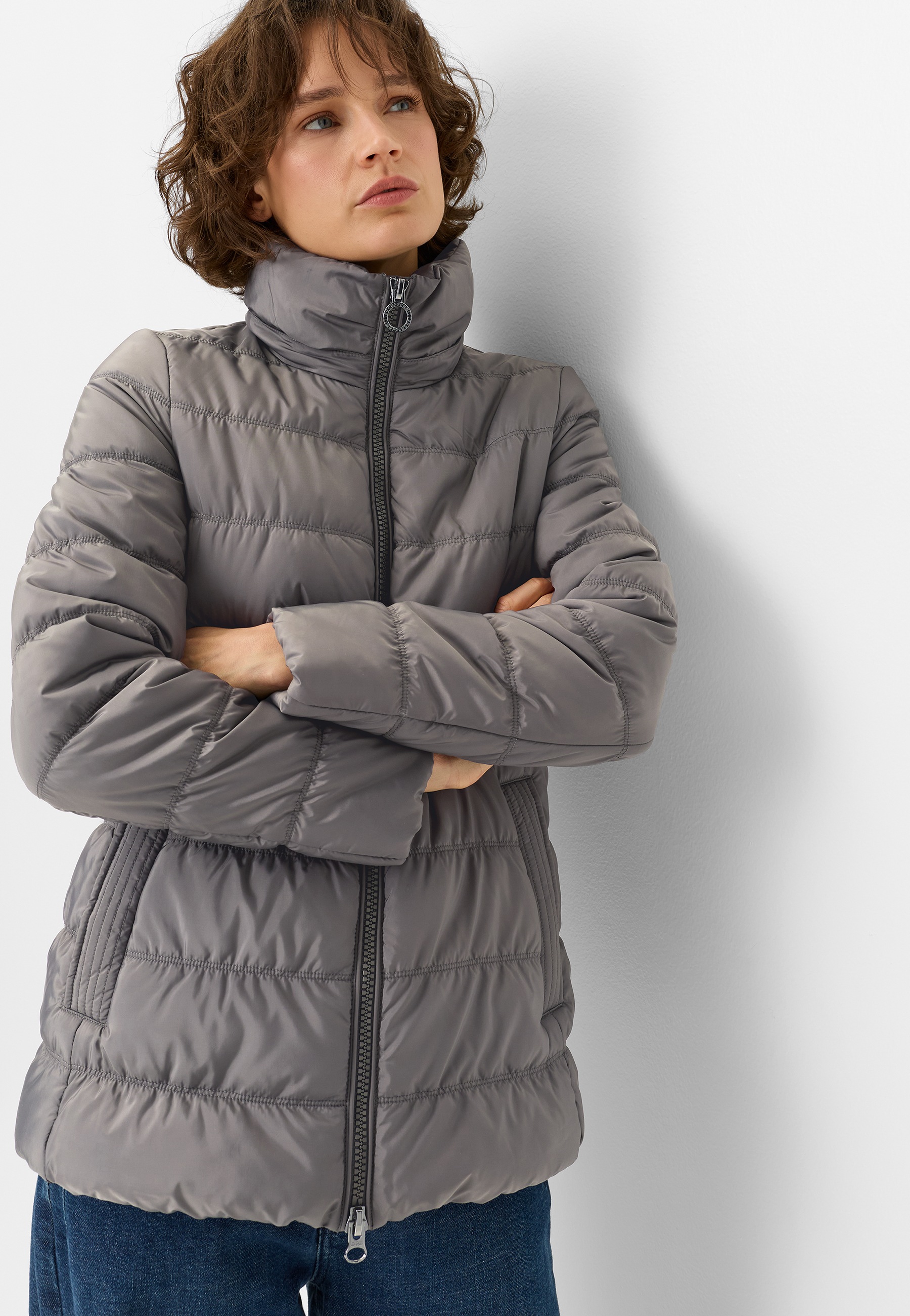 Fuchs Schmitt Steppjacke mit Kapuze abnehmbare Kapuze, Regular Fit