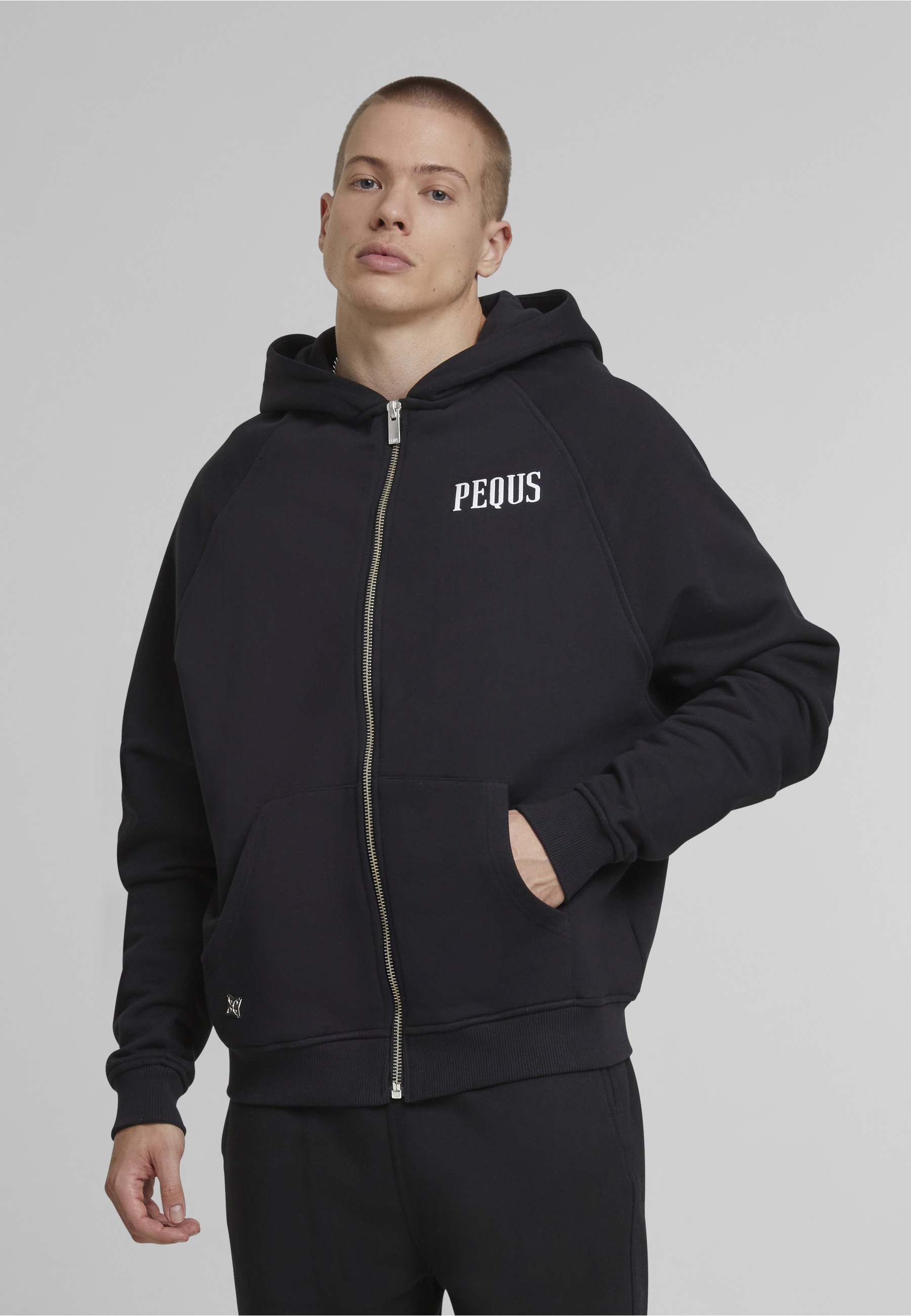 PEQUS Kapuzenpullover »PEQUS PQS-ZH-100-001 Back Logo« 1 tlg.
