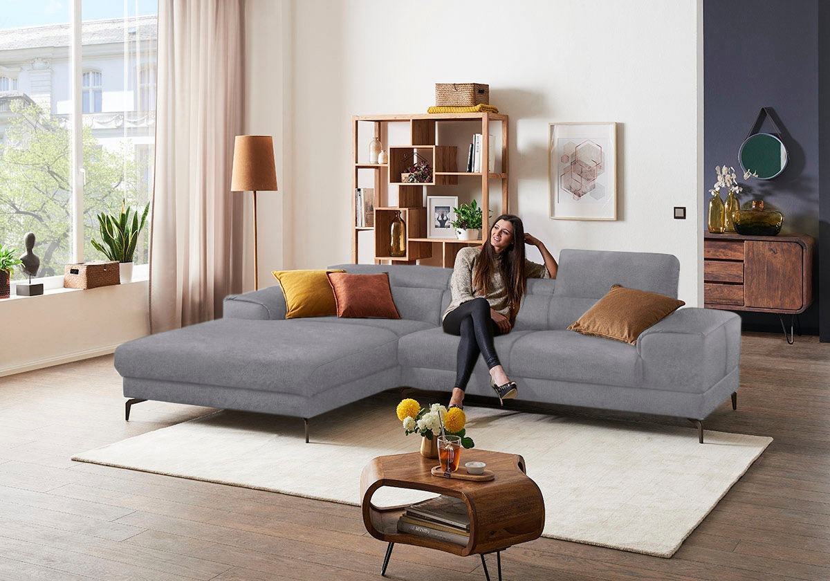 W.SCHILLIG Ecksofa »piedroo, Designsofa mit tollem Sitzkomfort, elegant und günstig online kaufen