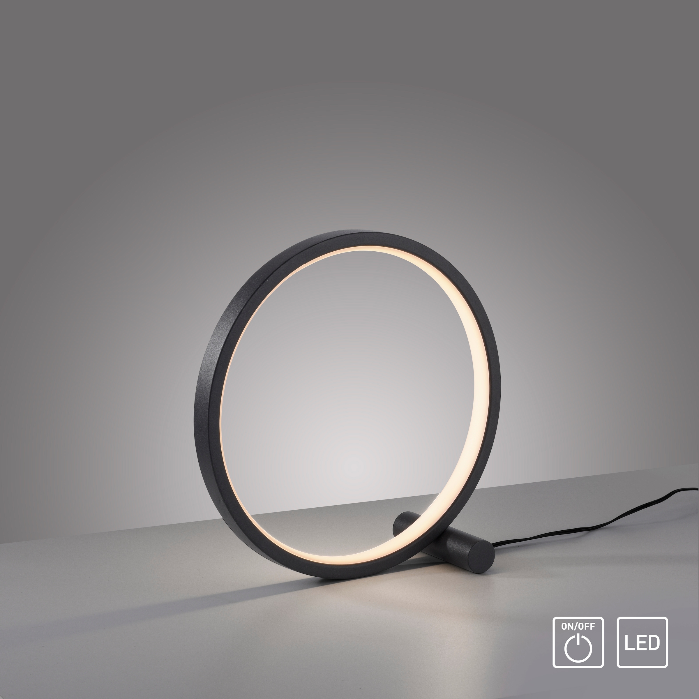 JUST LIGHT Tischleuchte »MINI RITUS«, 1 flammig, Leuchtmittel LED-Board | LED fest integriert, LED, Schalter, Schnurschalter