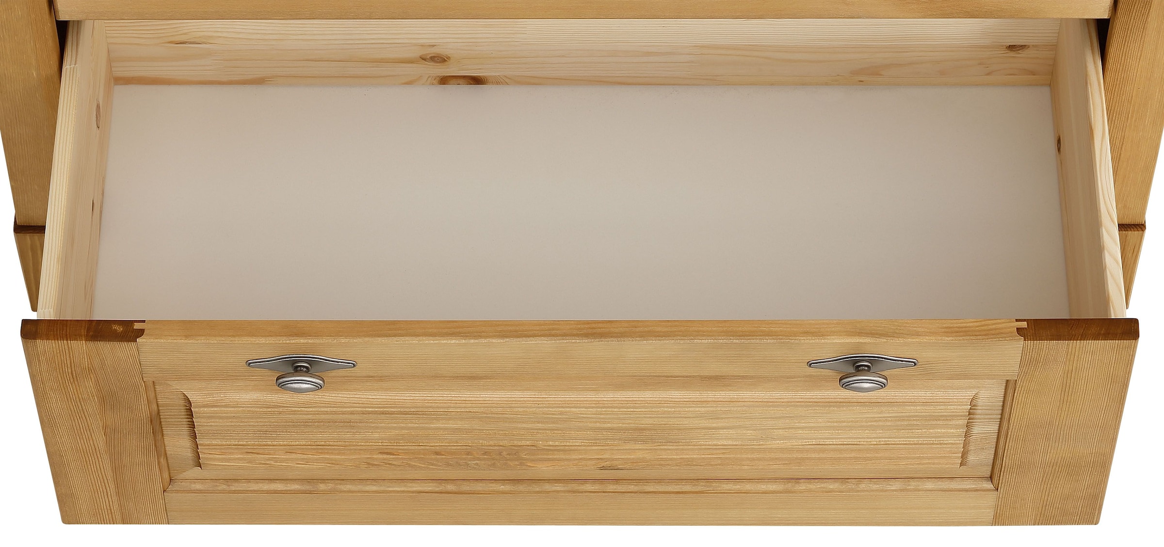 Home affaire Schubkastenkommode »Rauna«, aus massiver Kiefer mit 5 Schubladen, Breite 96 cm