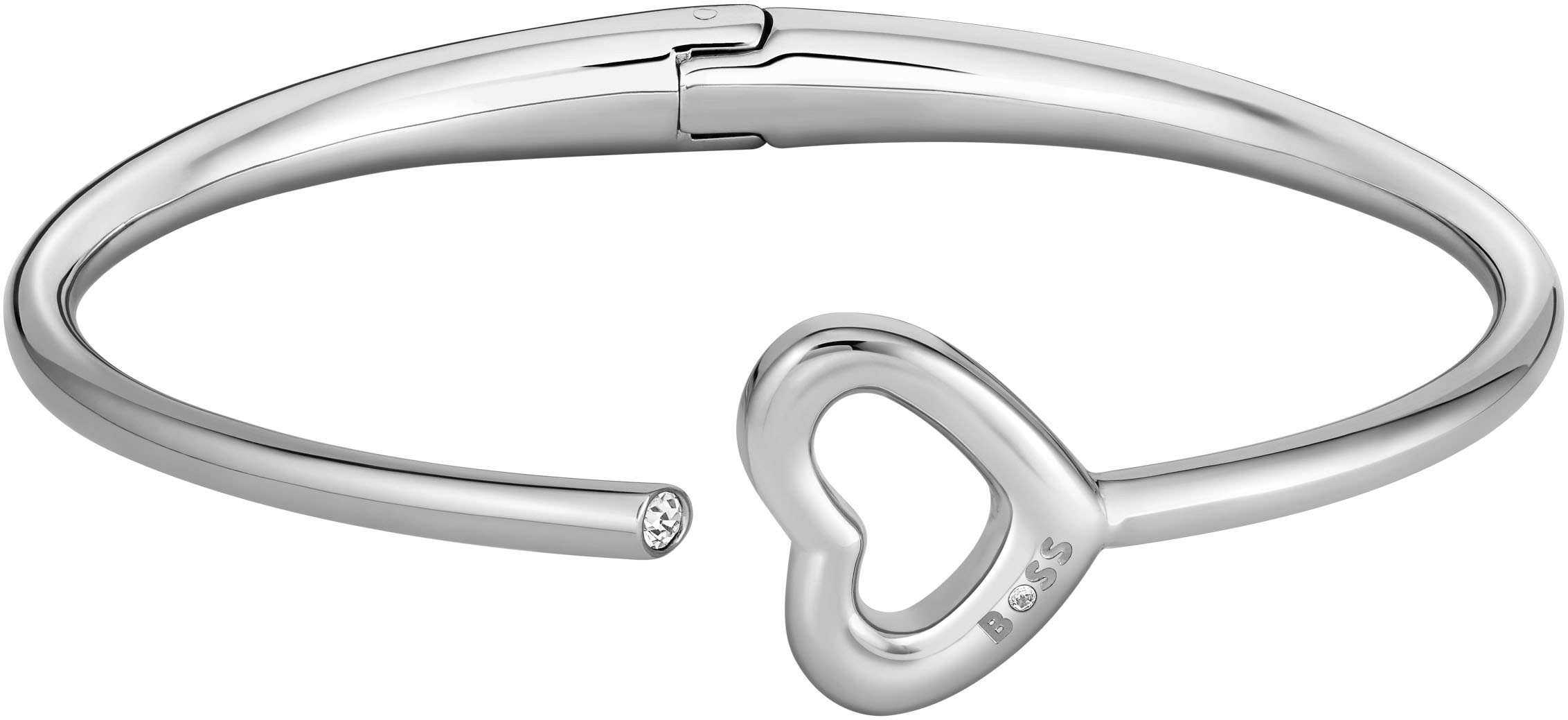 BOSS Armspange »HONEY BOUNDLESS, Herzen, 1580723, 1580724«, mit Preciosa Crystal