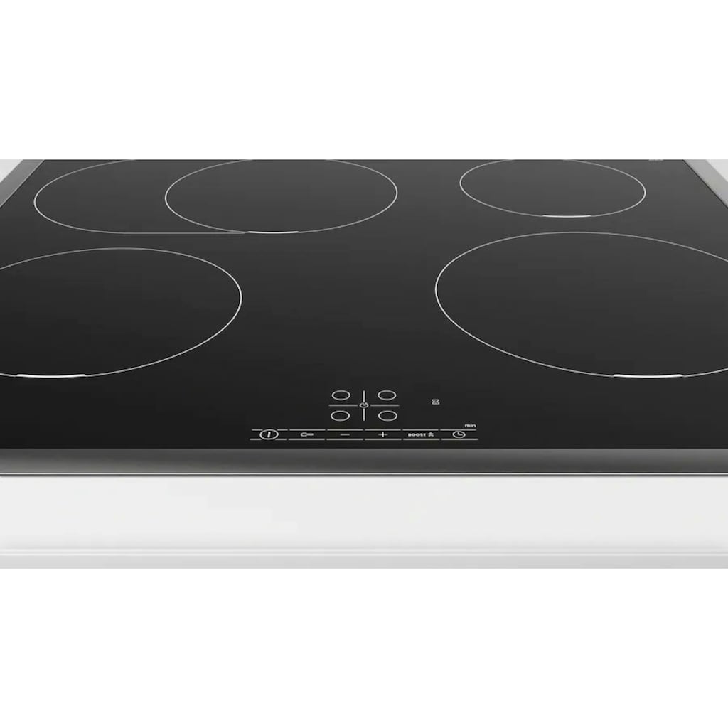 BOSCH Backofen-Set »HBD675CS61«, HBA578BS0, mit Teleskopauszug nachrüstbar, Pyrolyse-Selbstreinigung