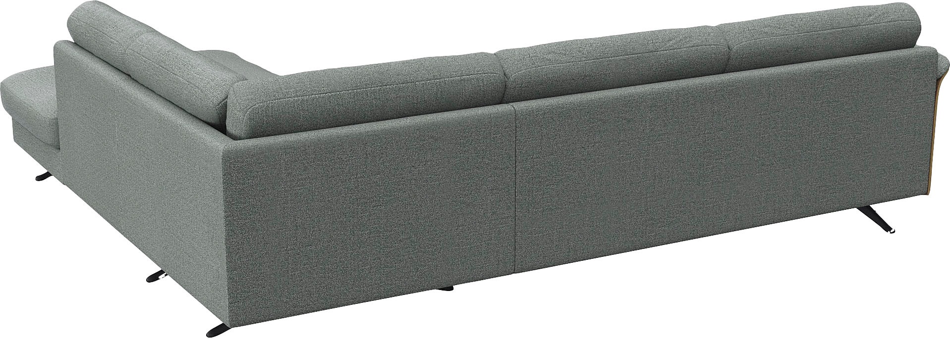 FLEXLUX Ecksofa »Glow bequem und komfortabel durch hochwertigen Sitzaufbau, L-Form«, Skandinavisches Design, In hochwertiger Verarbeitung