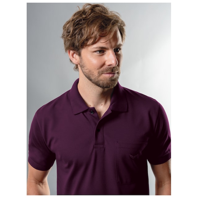 Trigema Poloshirt »TRIGEMA Polohemd mit Brusttasche« online bei