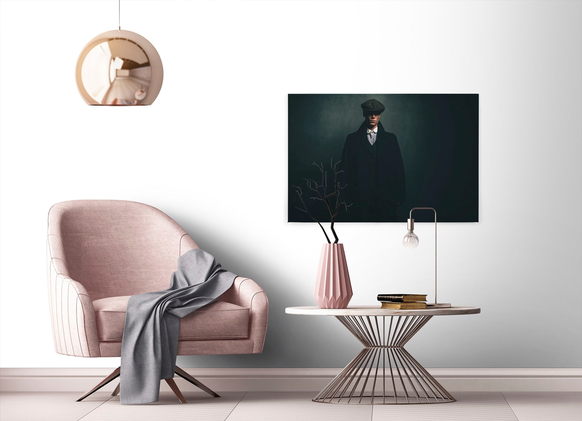 A.S. Création Leinwandbild »roger«, Kunst-Personen-Kinder, (1 St.), Keilrahmen Bild Mann Leinwand-Bild Wohnzimmer modern Wandbild Kinder