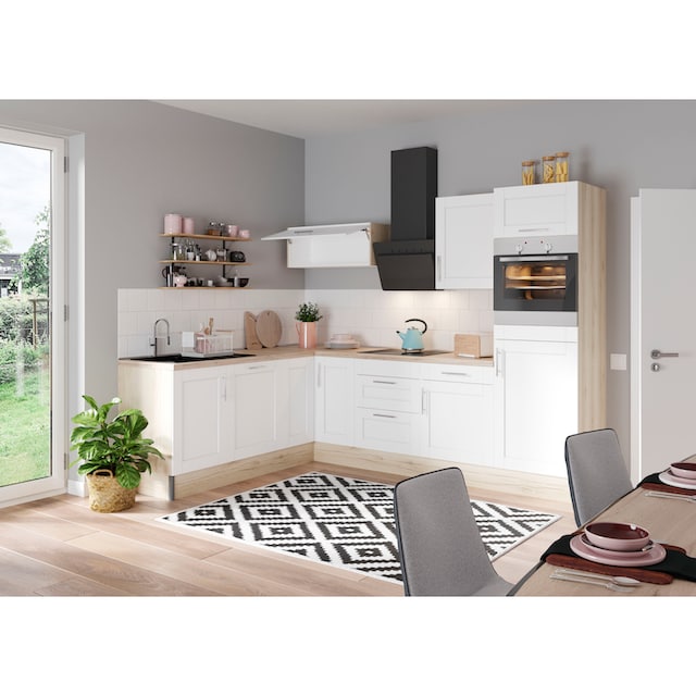 OPTIFIT Küche »Ahus«, 200 x 270 cm breit, ohne E-Geräte, Soft Close  Funktion, MDF Fronten online kaufen