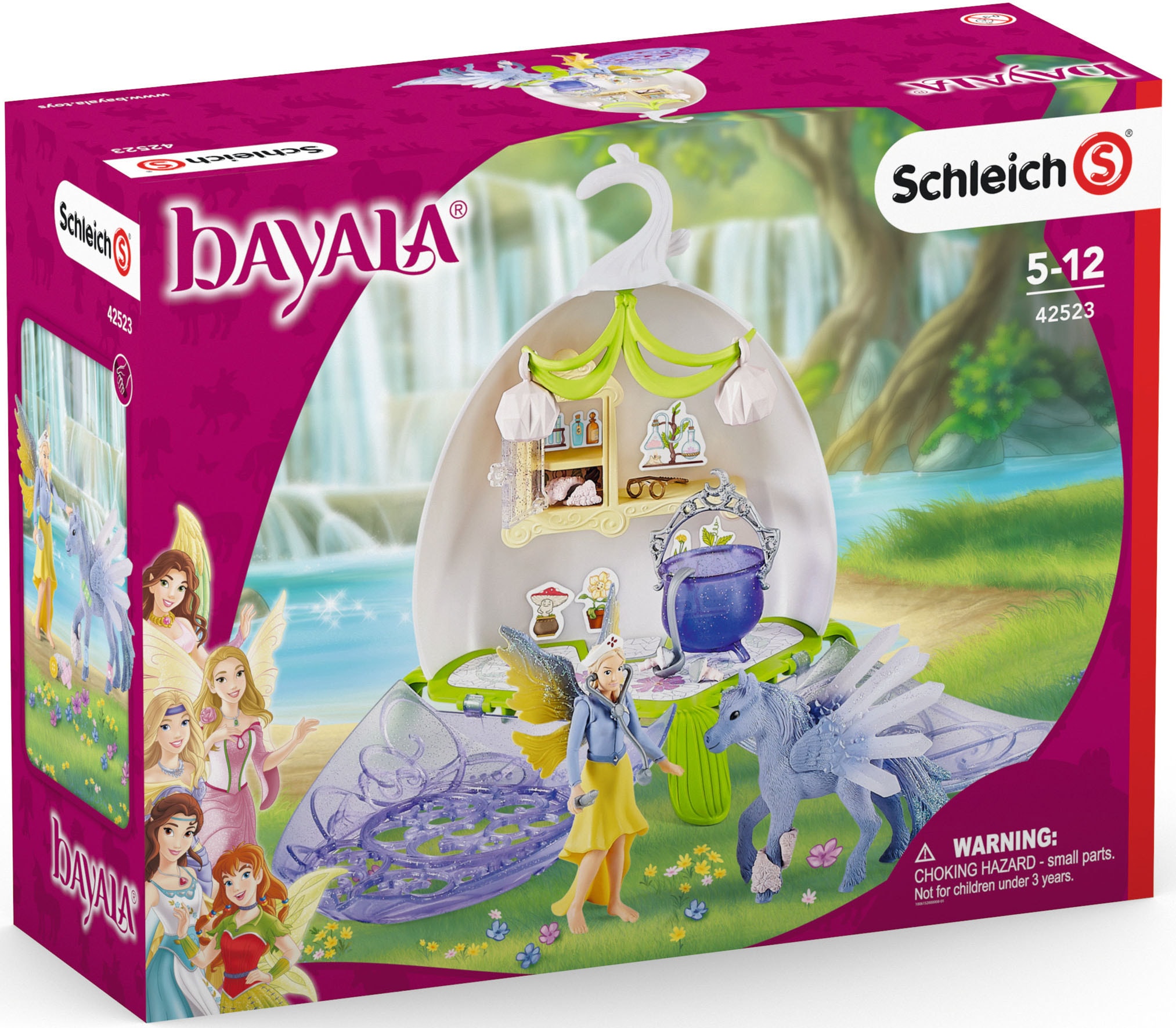 Schleich® Spielwelt »BAYALA®, Magische Tierarzt-Blüte (42523)«