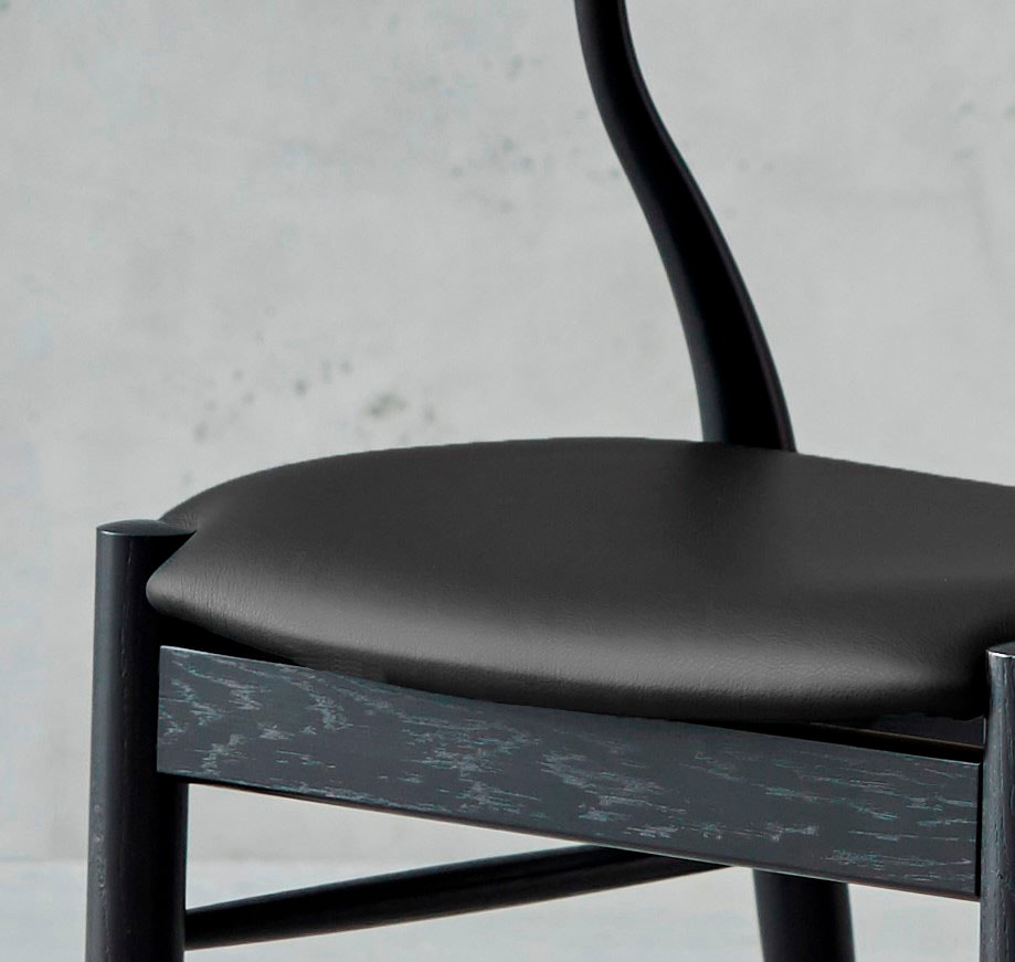 Hammel Furniture Holzstuhl »Findahl by Hammel Mette«, (Set), 2 St.,  Massivholz, mit Sitz aus Leder auf Rechnung kaufen
