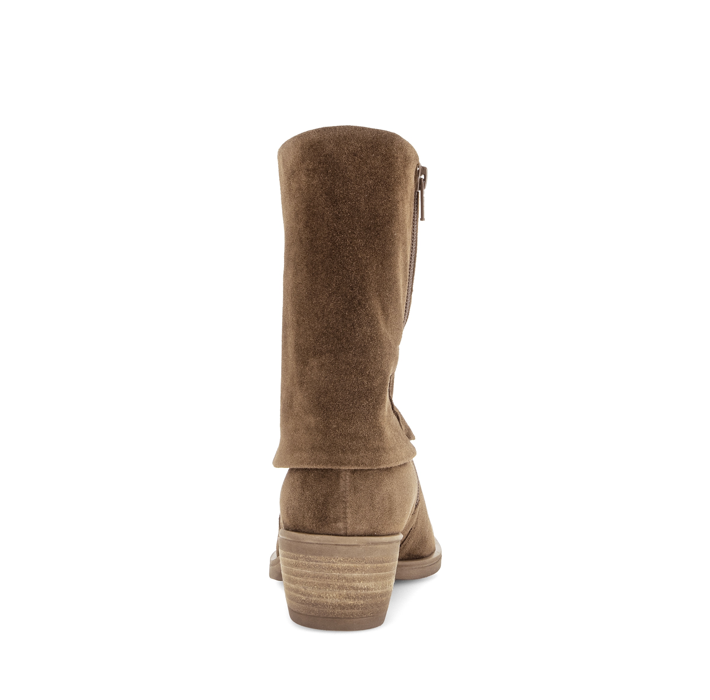 Gabor Westernstiefelette  Blockabsatz, Cowboyboots mit angenähter Gamasche, Weite G (= weit)