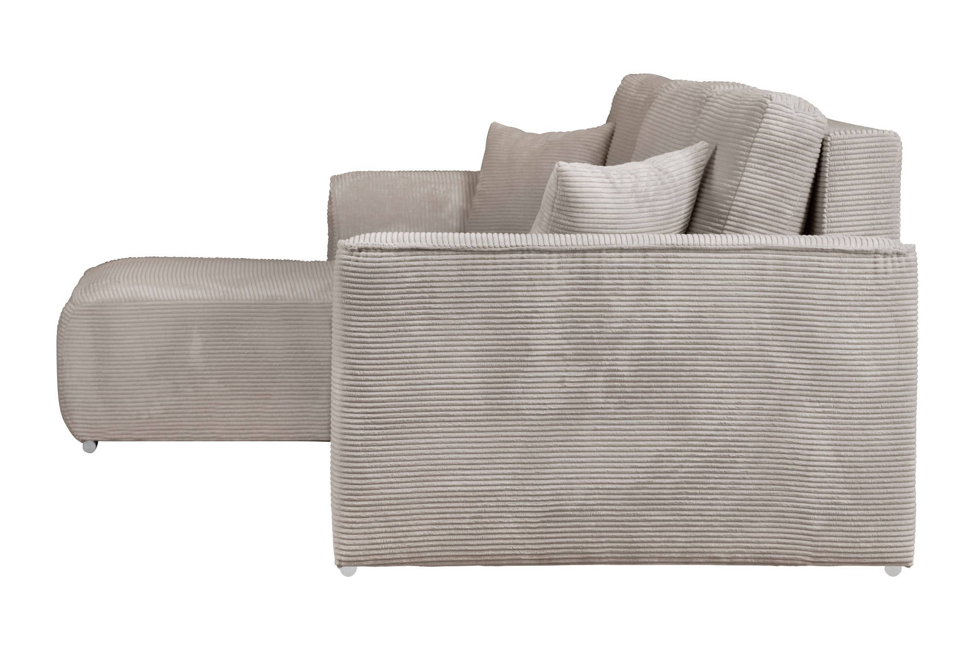 INOSIGN Ecksofa »BEATRICE optionale Schlafsofa mit Bettkasten, B/T/H: 265/170/86 cm«, L-Form, wahlweise auch mit Bettfunktion und Bettkasten