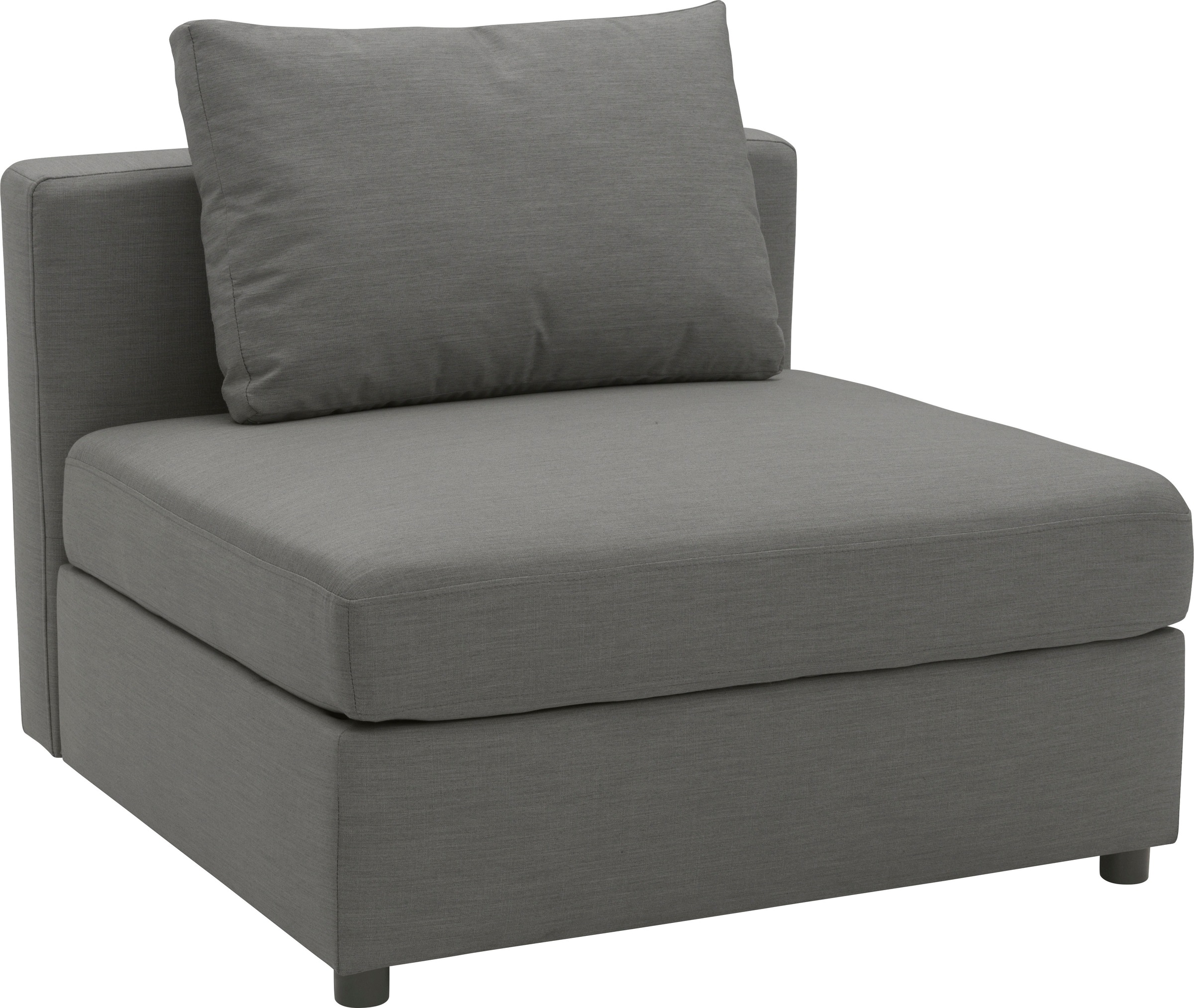 DOMO collection Sofaelement »Solskin, individuell erweiterbar/kombinierbar«, mit losen Kissen. Rücken- und Seitenteile als Stecksystem.