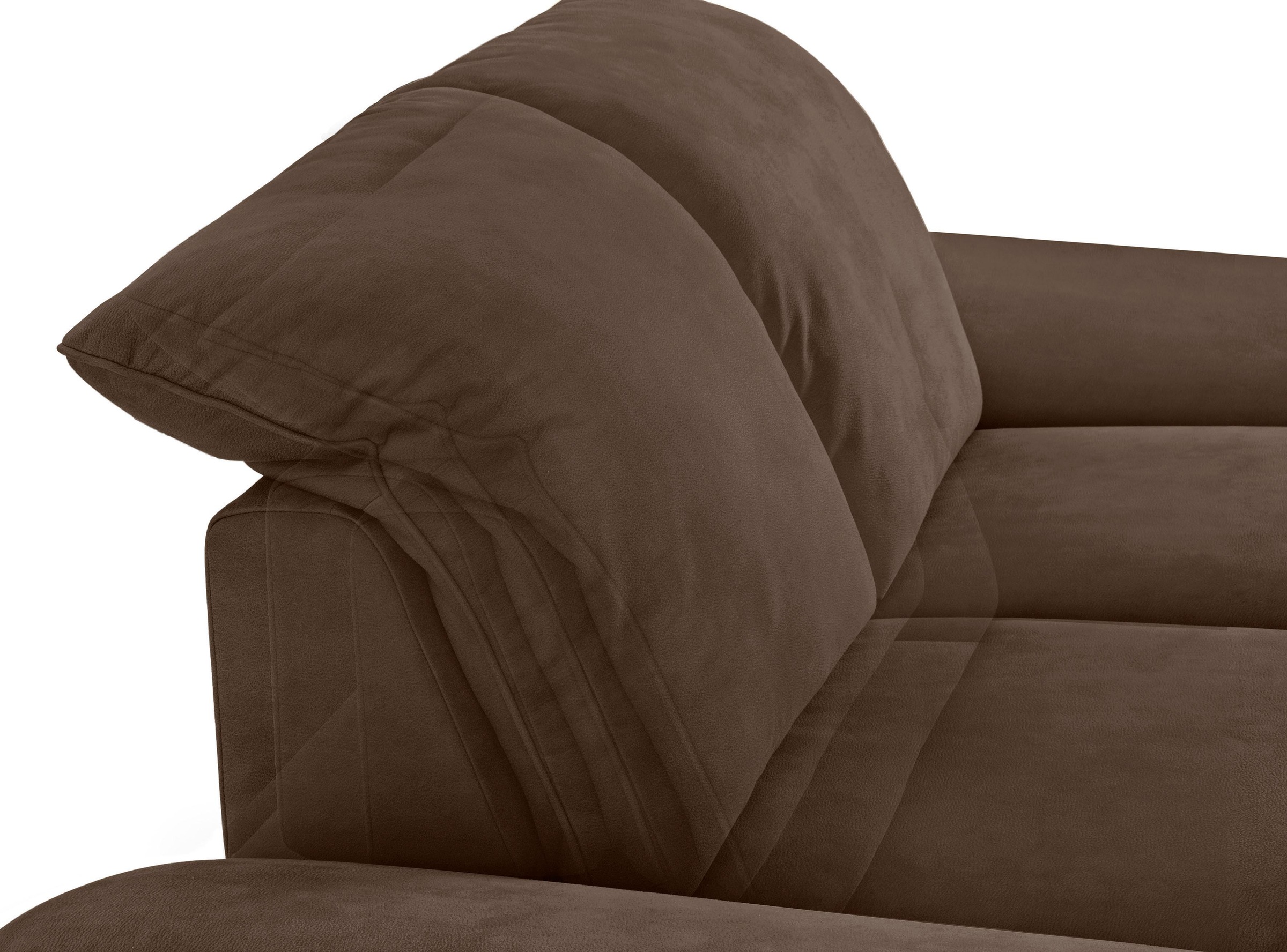 W.SCHILLIG 2-Sitzer »enjoy&MORE«, mit Sitztiefenverstellung, Füße silber matt, Breite 202 cm