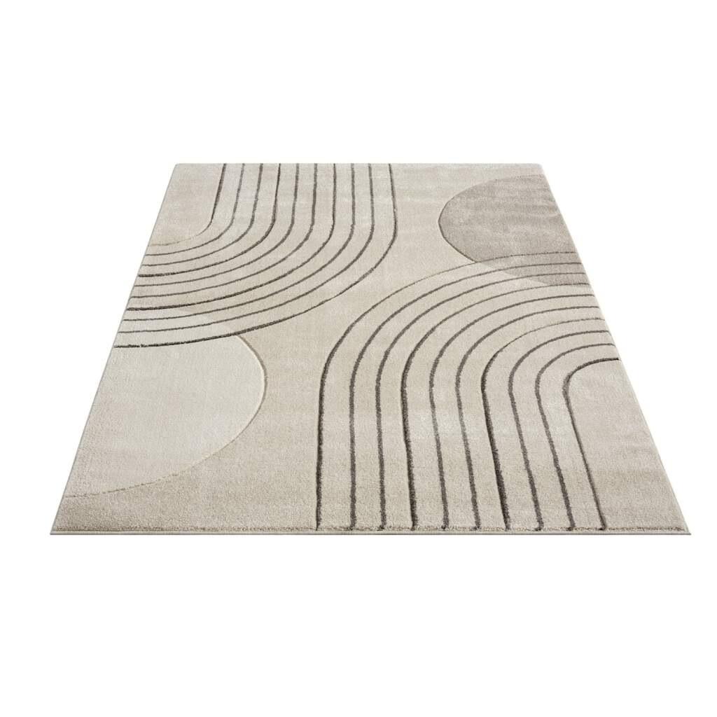 Carpet City Teppich »BONITO7170«, rechteckig, 11 mm Höhe, Flachflor, Hochti günstig online kaufen