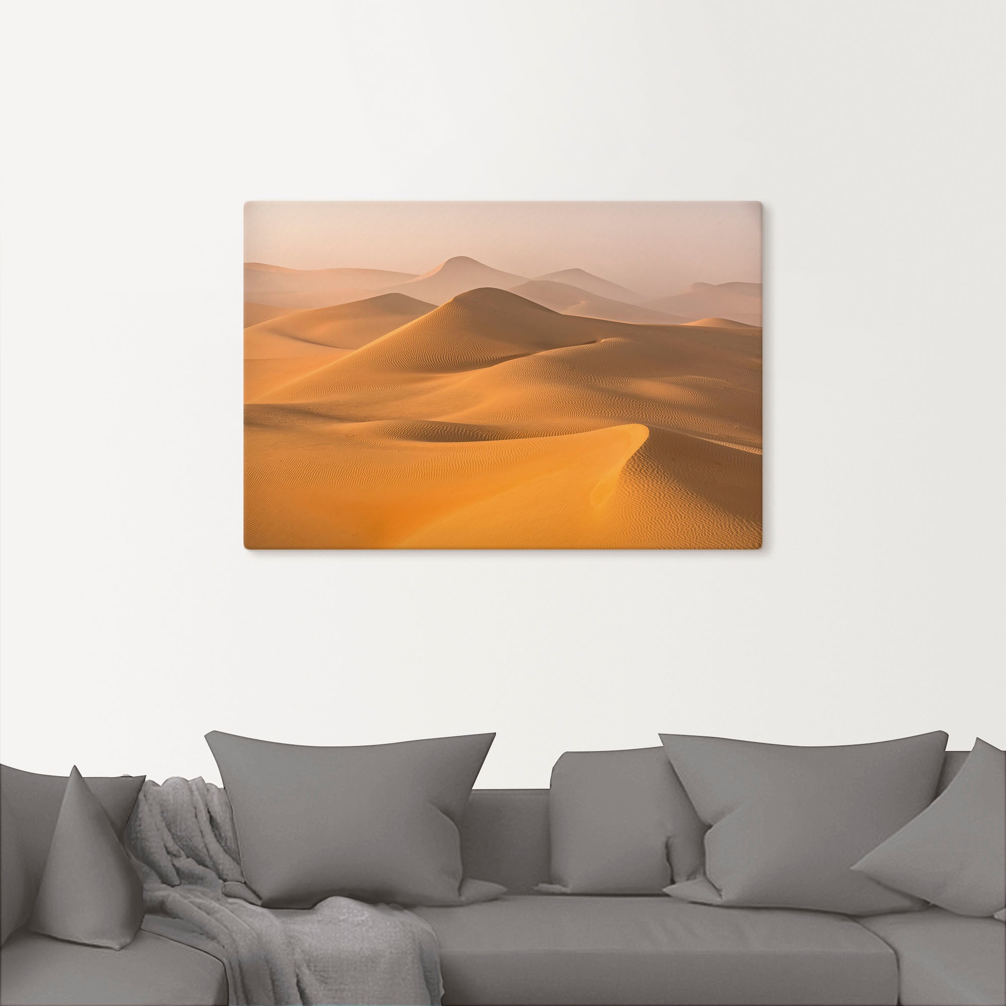 Artland Wandbild »Nebel in der Rub al Khali Wüste«, Wüstenbilder, (1 St.), günstig online kaufen