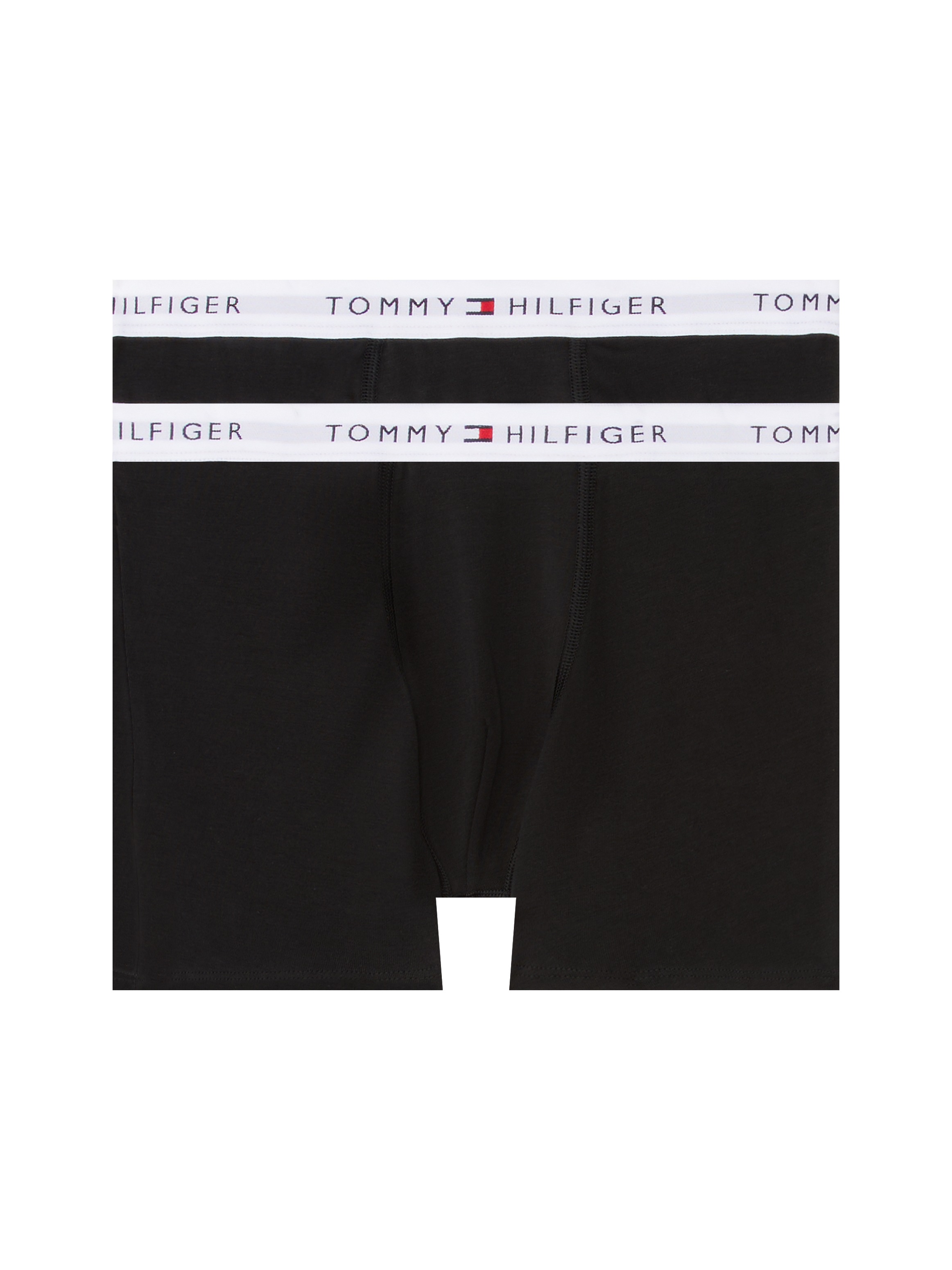 Tommy Hilfiger Underwear Boxershorts »2PK BOXER BRIEF«, (Packung, 2 St., 2er), mit elastischem Logobund