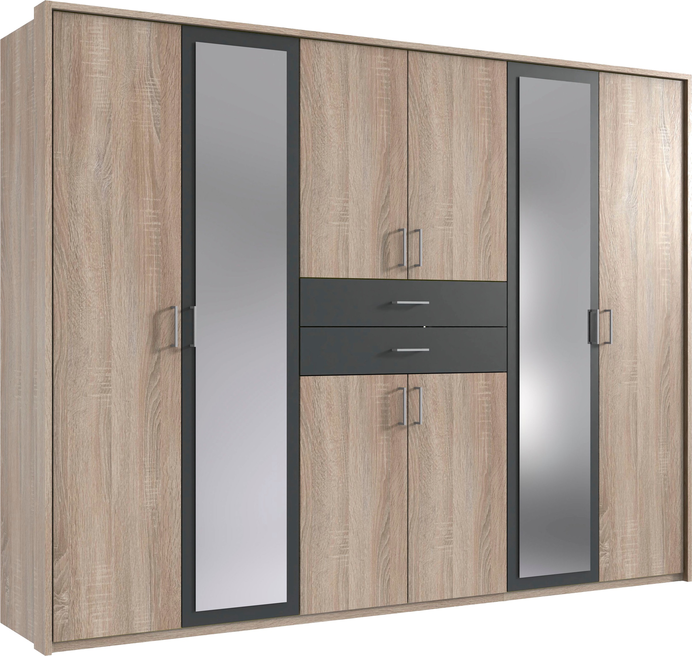 Wimex Kleiderschrank "Diver Drehtürenschrank mit Spiegel, 180, 225 o. 270cm günstig online kaufen
