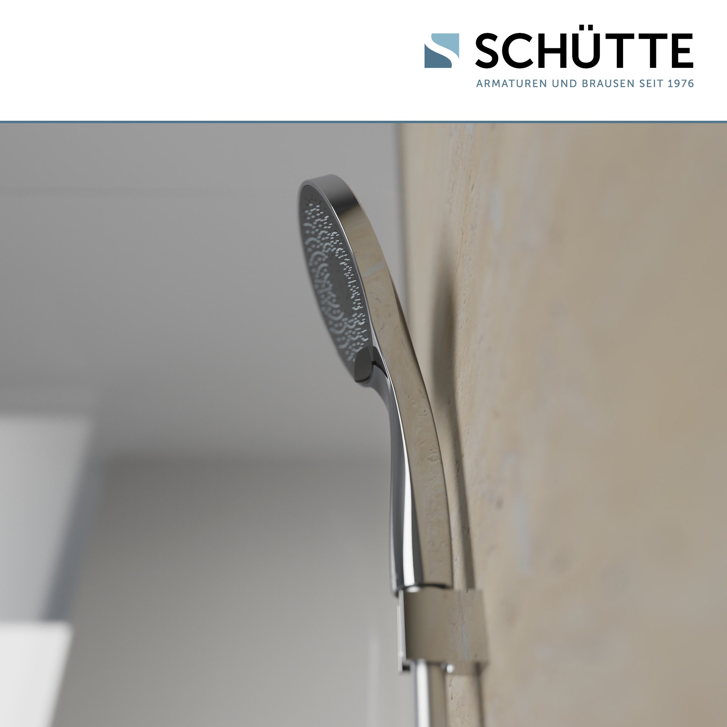 Schütte Handbrause »CAPRI«, Duschbrause, 3-fach verstellbar, Antikalk, wassersparend