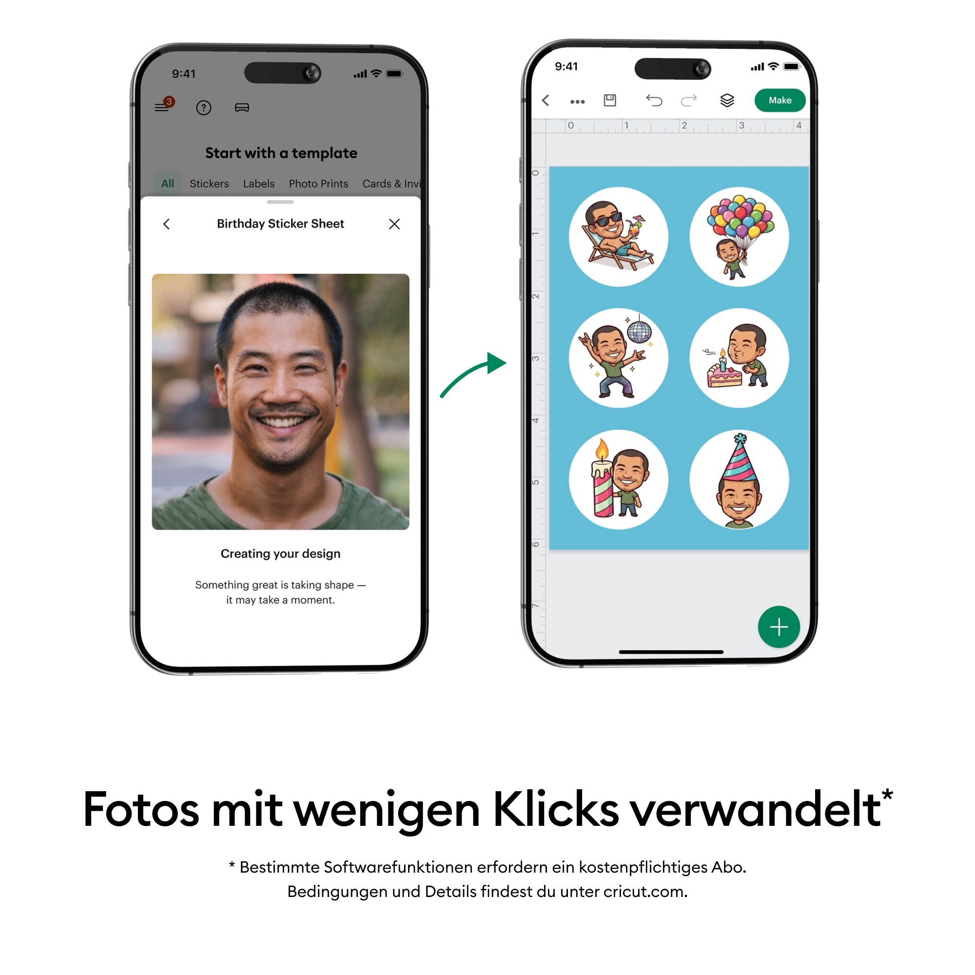 Cricut Fotodrucker »StickerPix Print™ Essential Bundle«