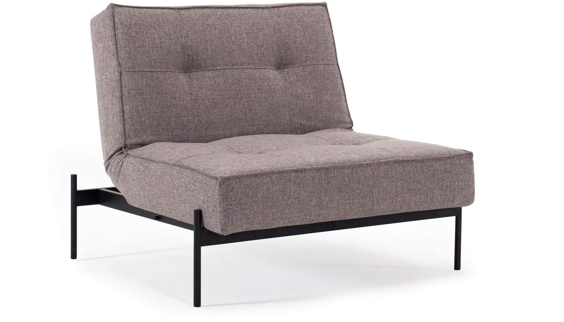 INNOVATION LIVING ™ Sessel »Splitback«, mit mattschwarzen Beinen, in skandinavischen... kaufen