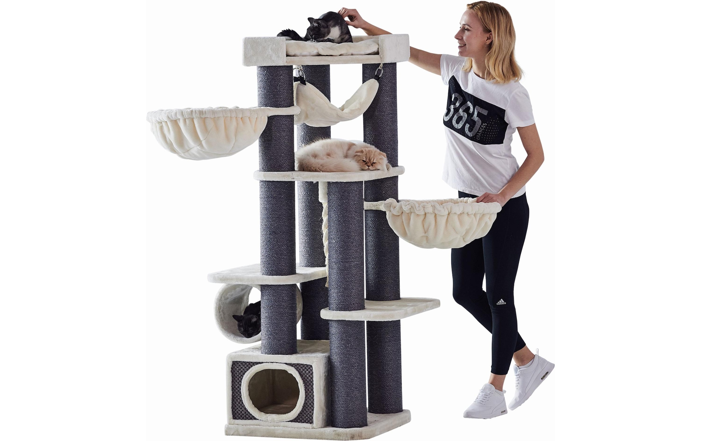 Nobby Kratzbaum »Kratzbaum Chilo cream« 165 cm hoch