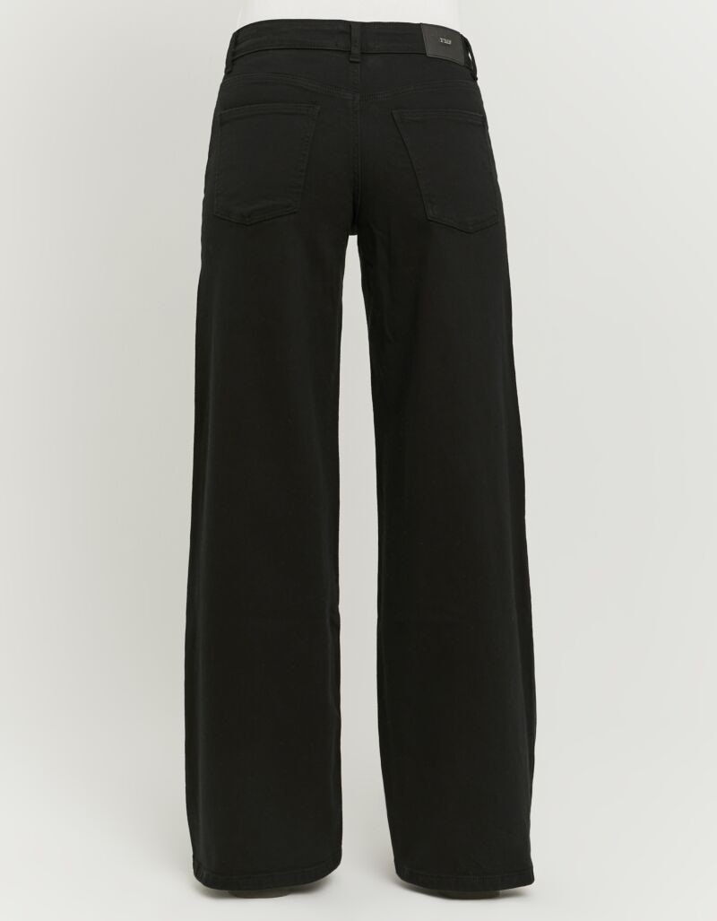 Tally Weijl High-waist-Jeans »SPACOWACKIE5« Baumwollmischung, High-Waist mit weitem Beinverlauf