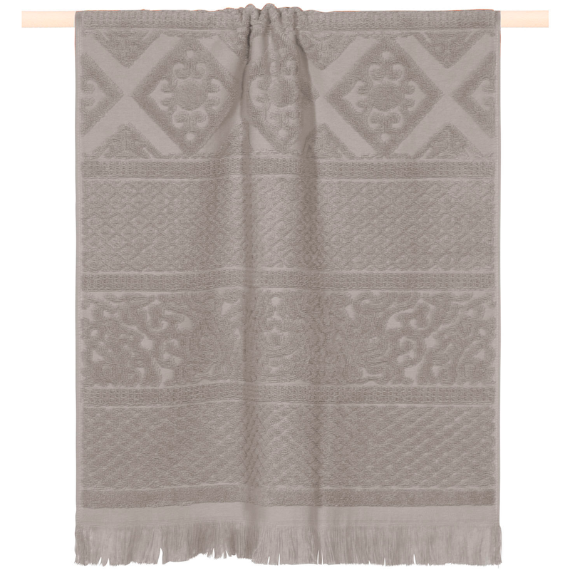 PAD Strandtuch »Harlem« Made in Europe Grey Obermaterial: 100% Baumwolle B/L: 100 cmx180 cm