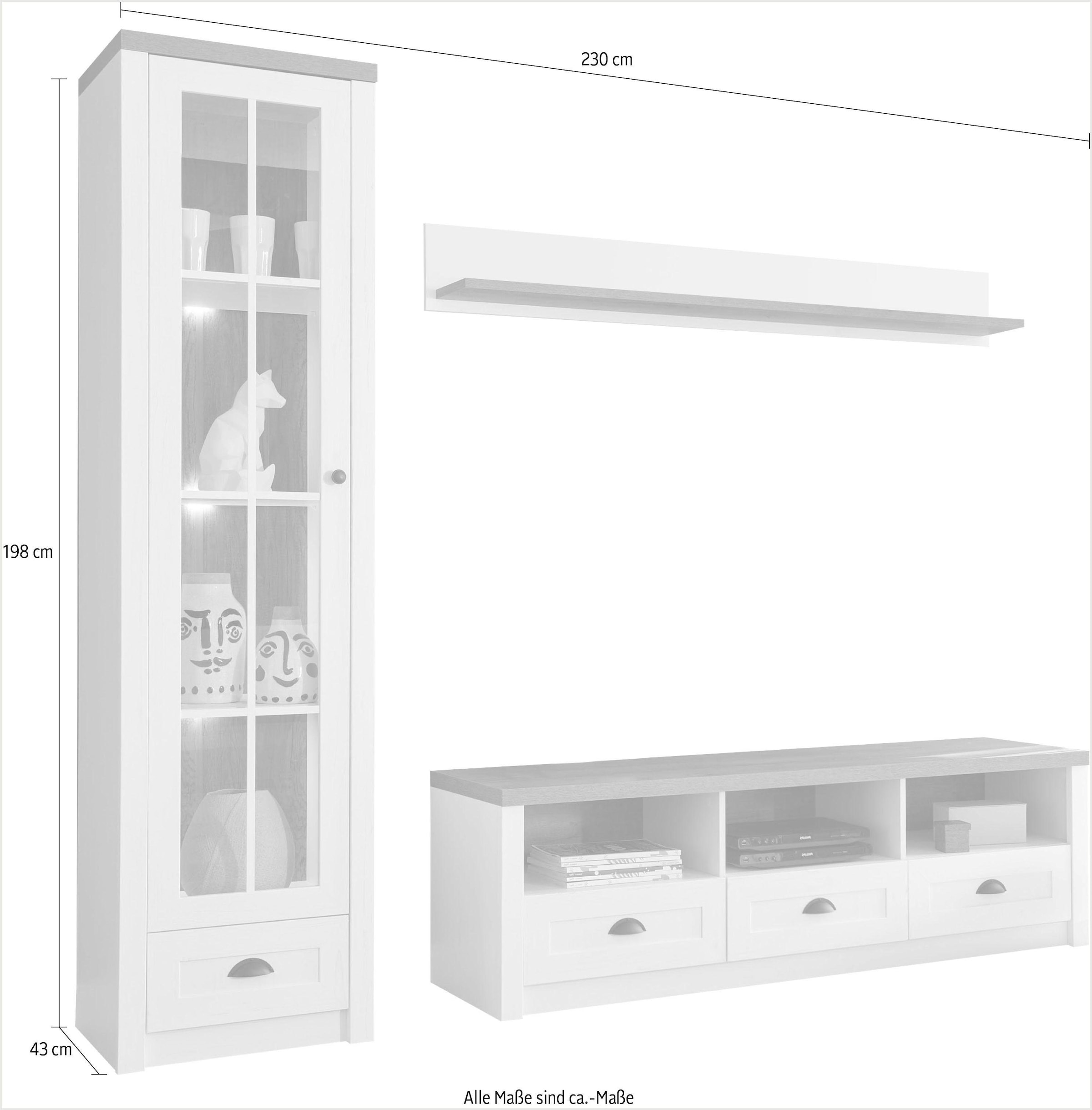 Home affaire Wohnwand »Beauvais«, (3 St.)