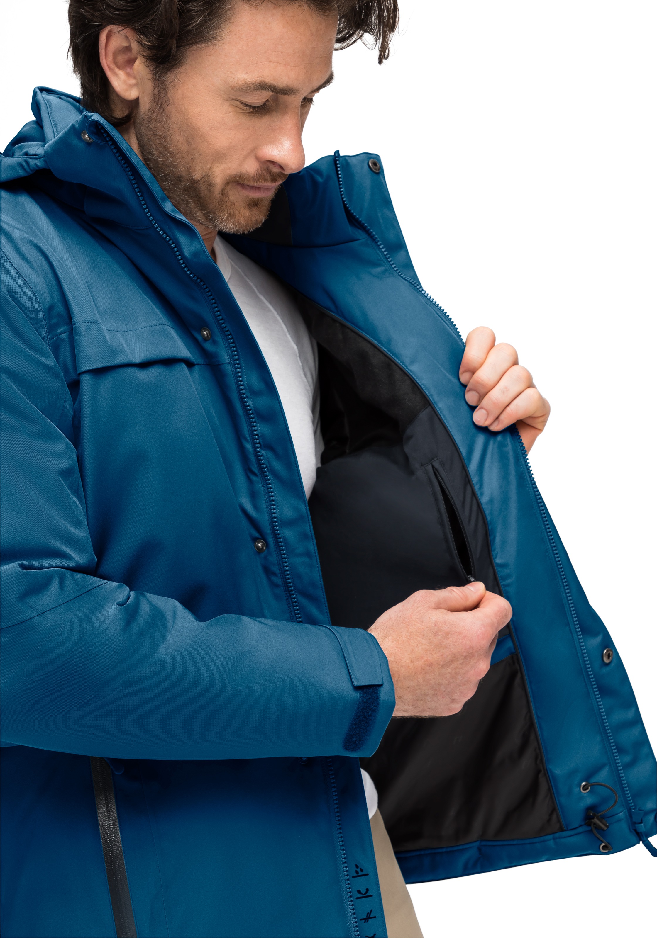 Maier Sports Funktionsjacke »Peyor M«, Herren Jacke, warm wattierte Winterjacke, wind/wasserdicht, Regular Fit
