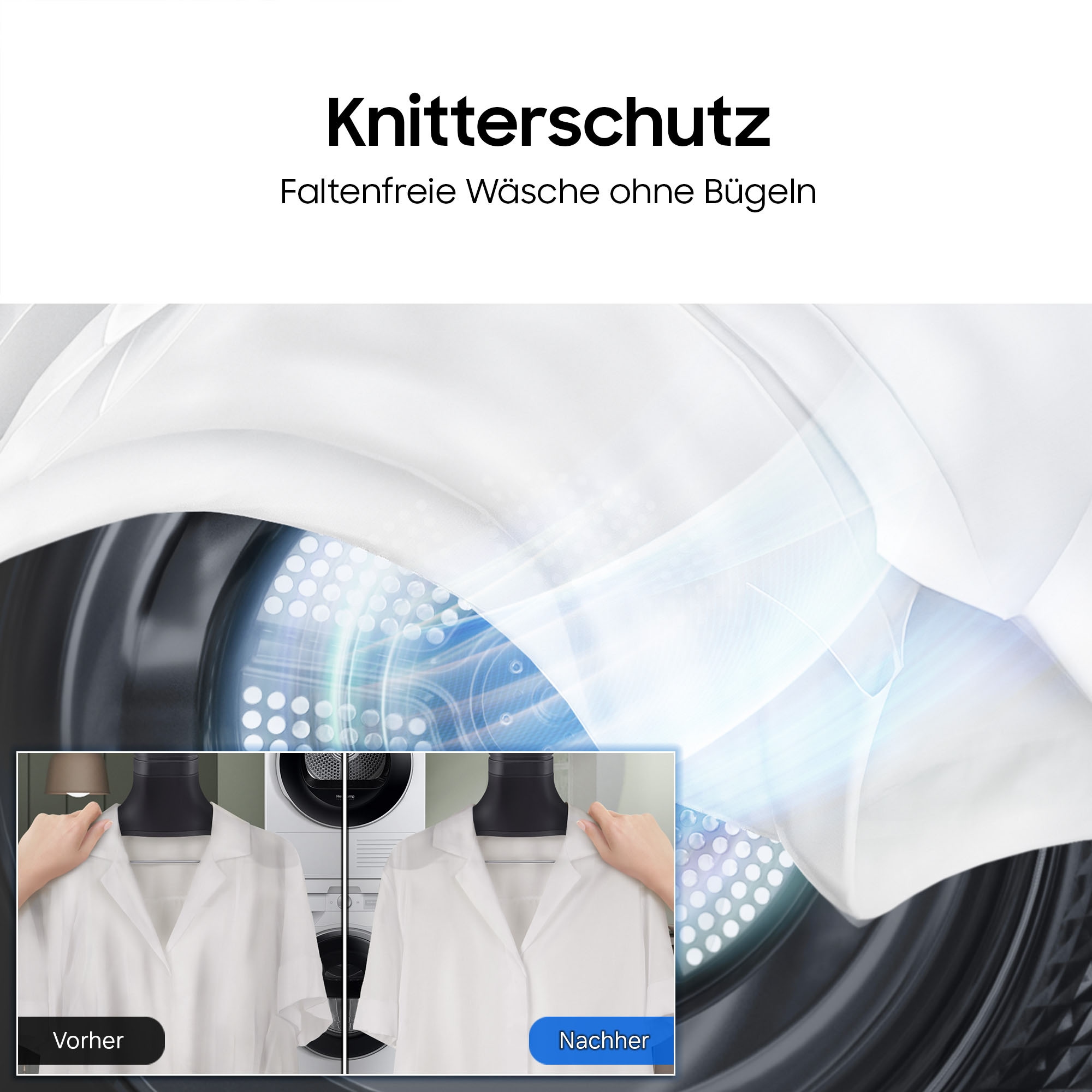 Samsung Wärmepumpentrockner »DV9EDG52A0AEEG« DV5000D Optimal Dry ‑ Intelligent Trocknen mit Sensoren