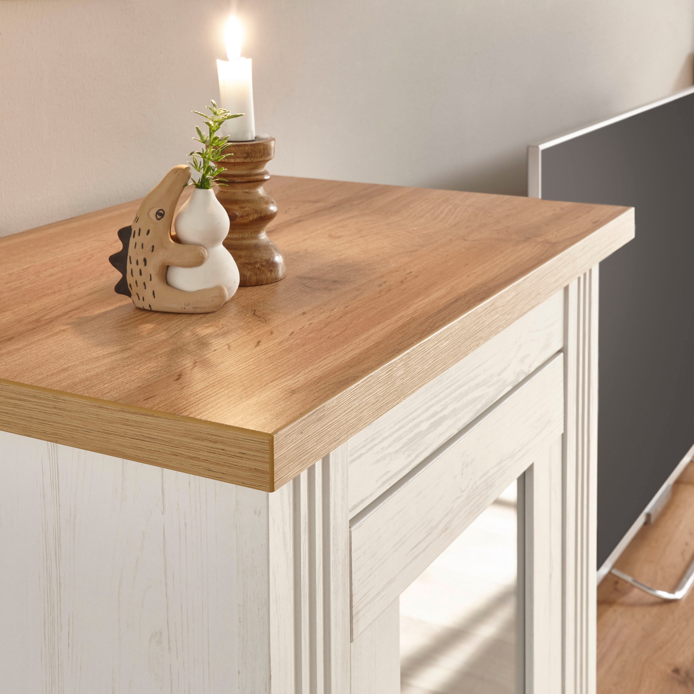 Home affaire Highboard »Westminster BESTSELLER!«, (Höhe ca. 122cm), im angesagten Landhaus-Look