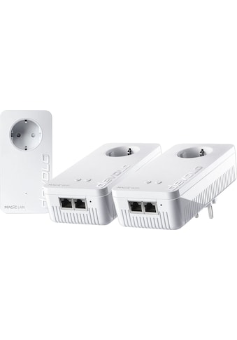 DEVOLO WLAN-Router »Magic 1 WiFi ac Multiroom Kit (1200Mbit, 5x LAN, Mesh)« kaufen