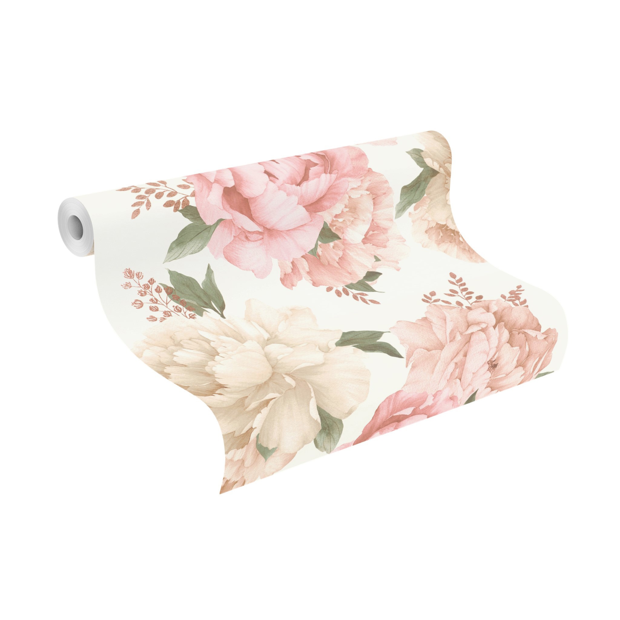 Rasch Papiertapete »Papiertapete mit großen Blumen 278705« floral glatt günstig online kaufen