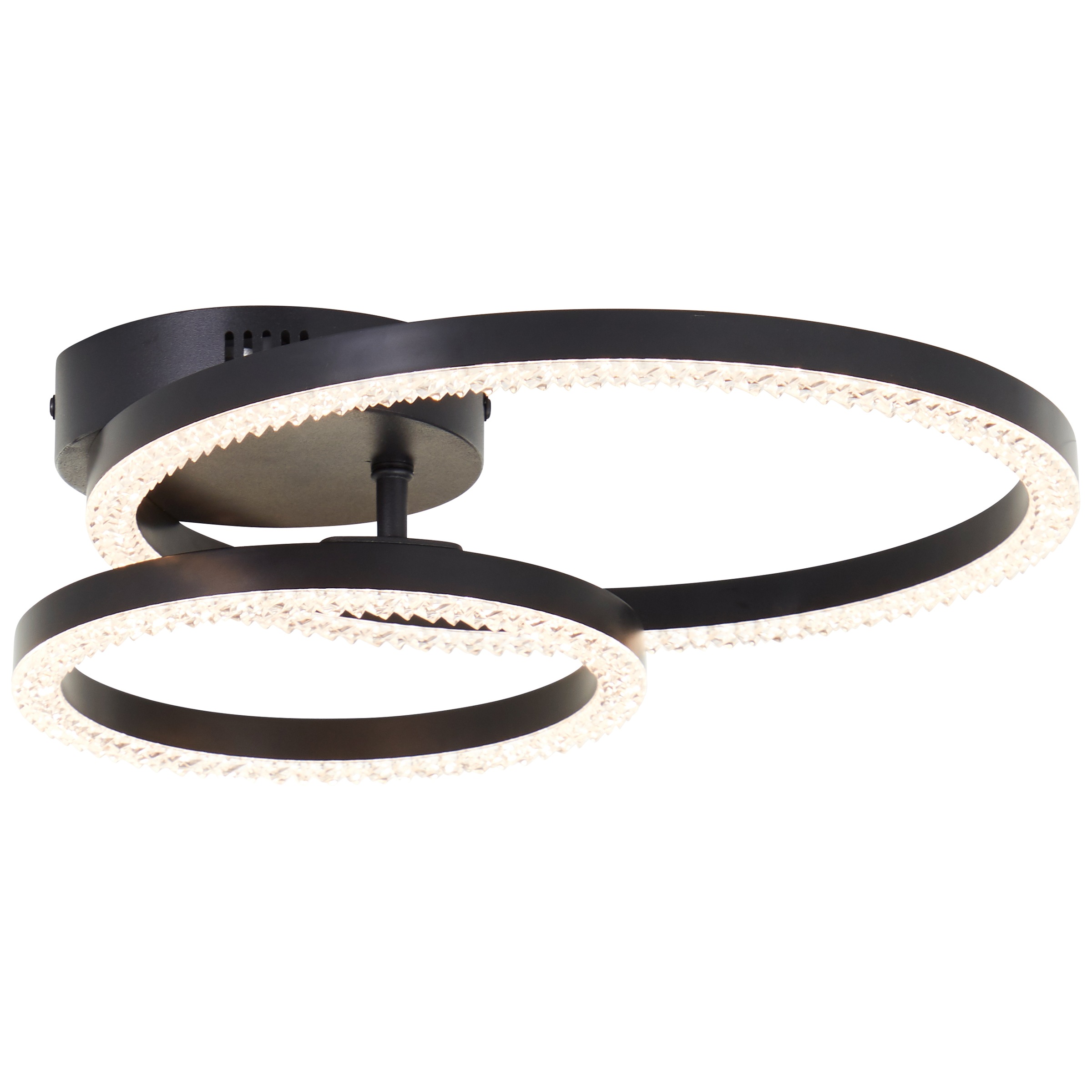 BreLight LED Deckenleuchte »Aurelia«, Kristalloptik, 30 x 40 cm, 2300 lm, 3 günstig online kaufen