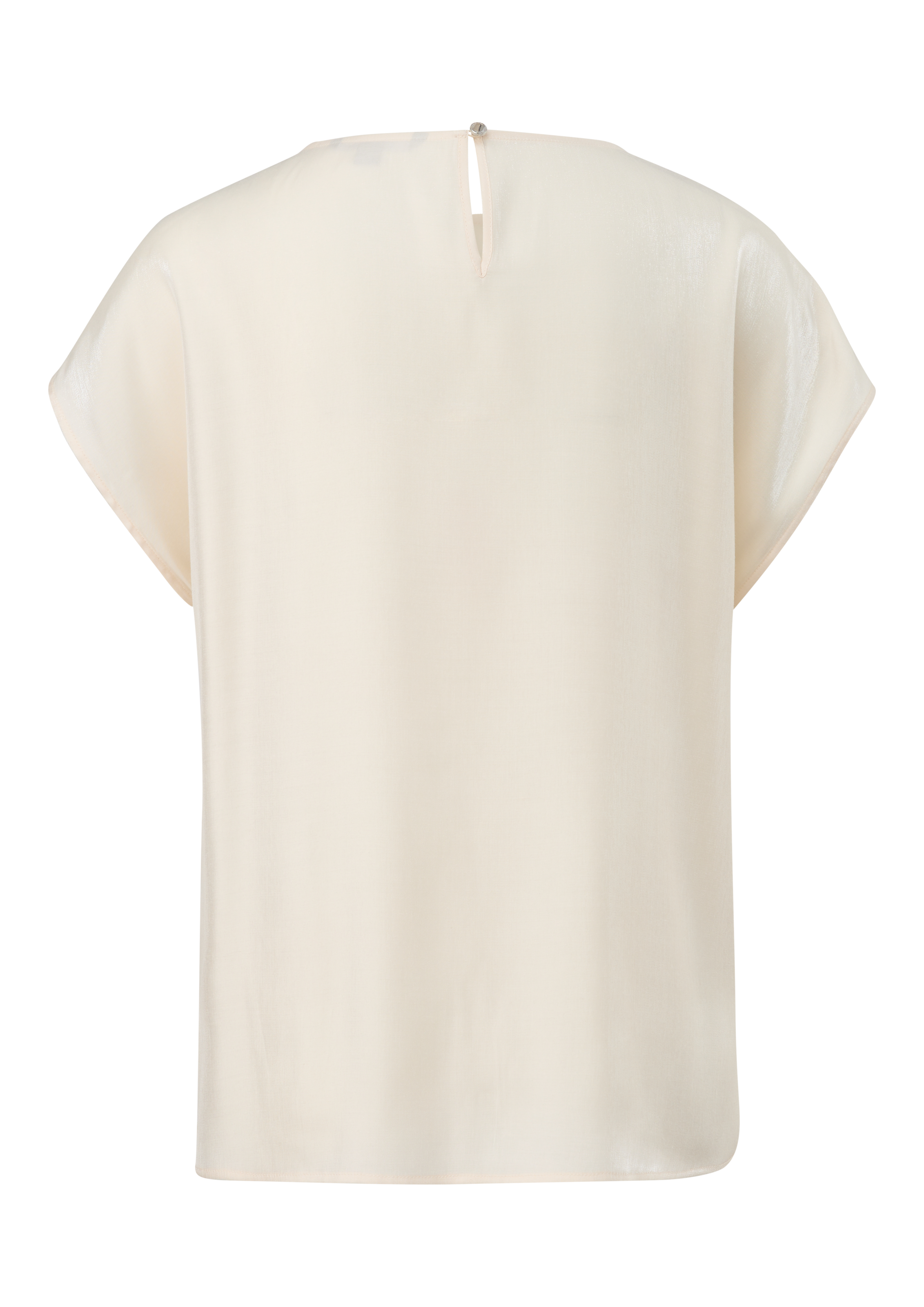 Comma T-Shirt mit Ausschnitt an der Front