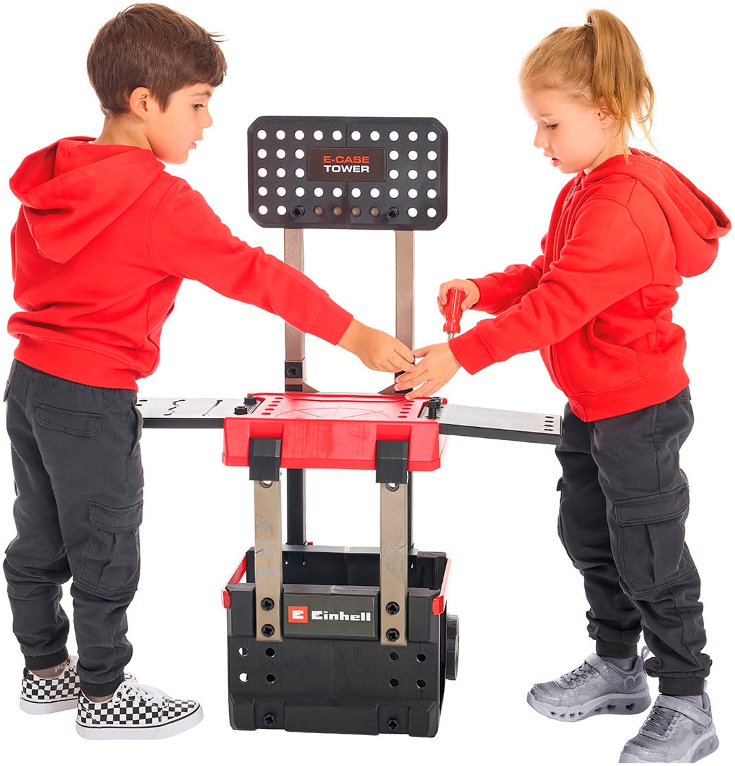 Happy People Spielwerkbank »EINHELL Kids E-Case«, (85 tlg.), mit Zubehör