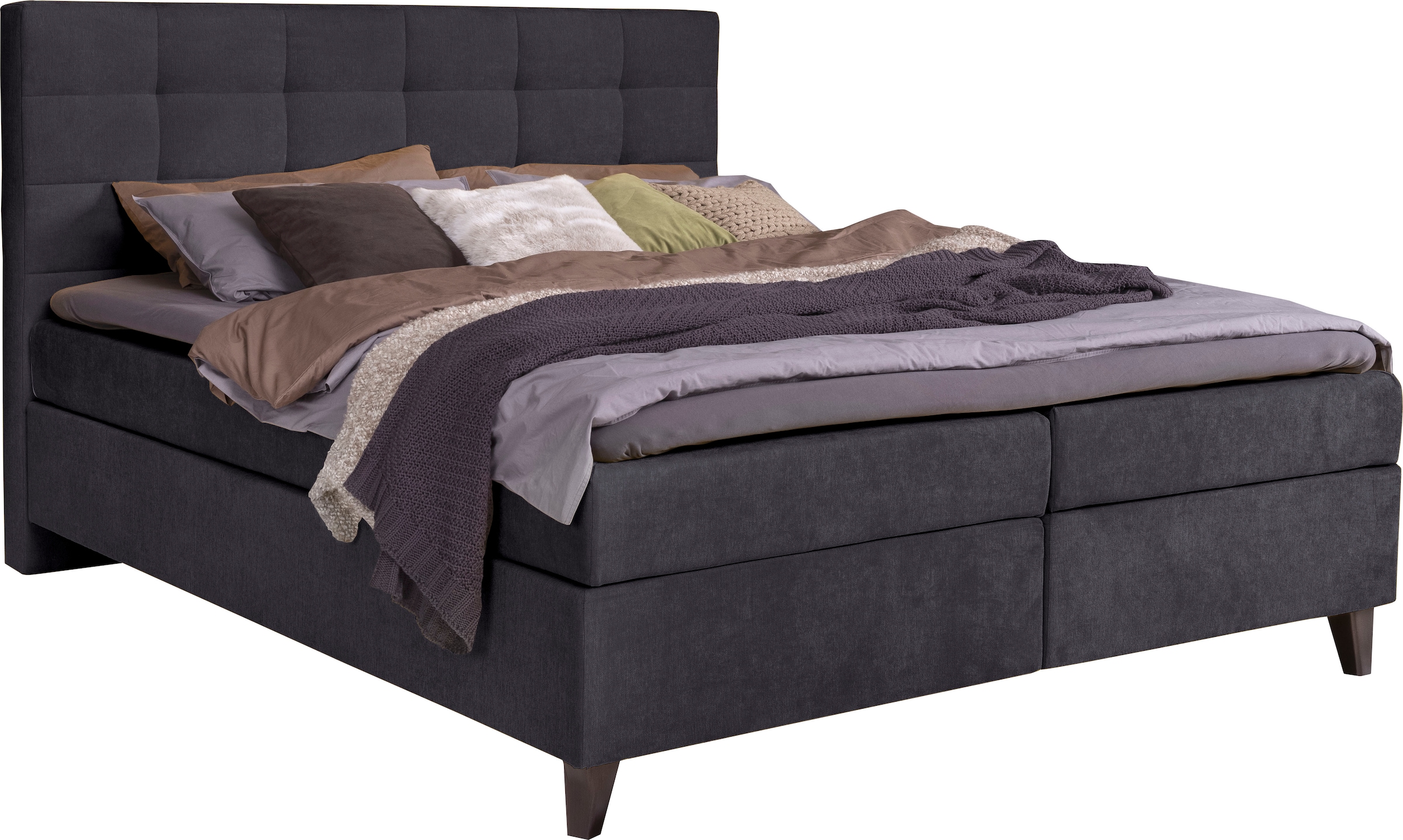 Bild von ADA trendline Boxspringbett »Neomi«, inklusive Matratze und Topper